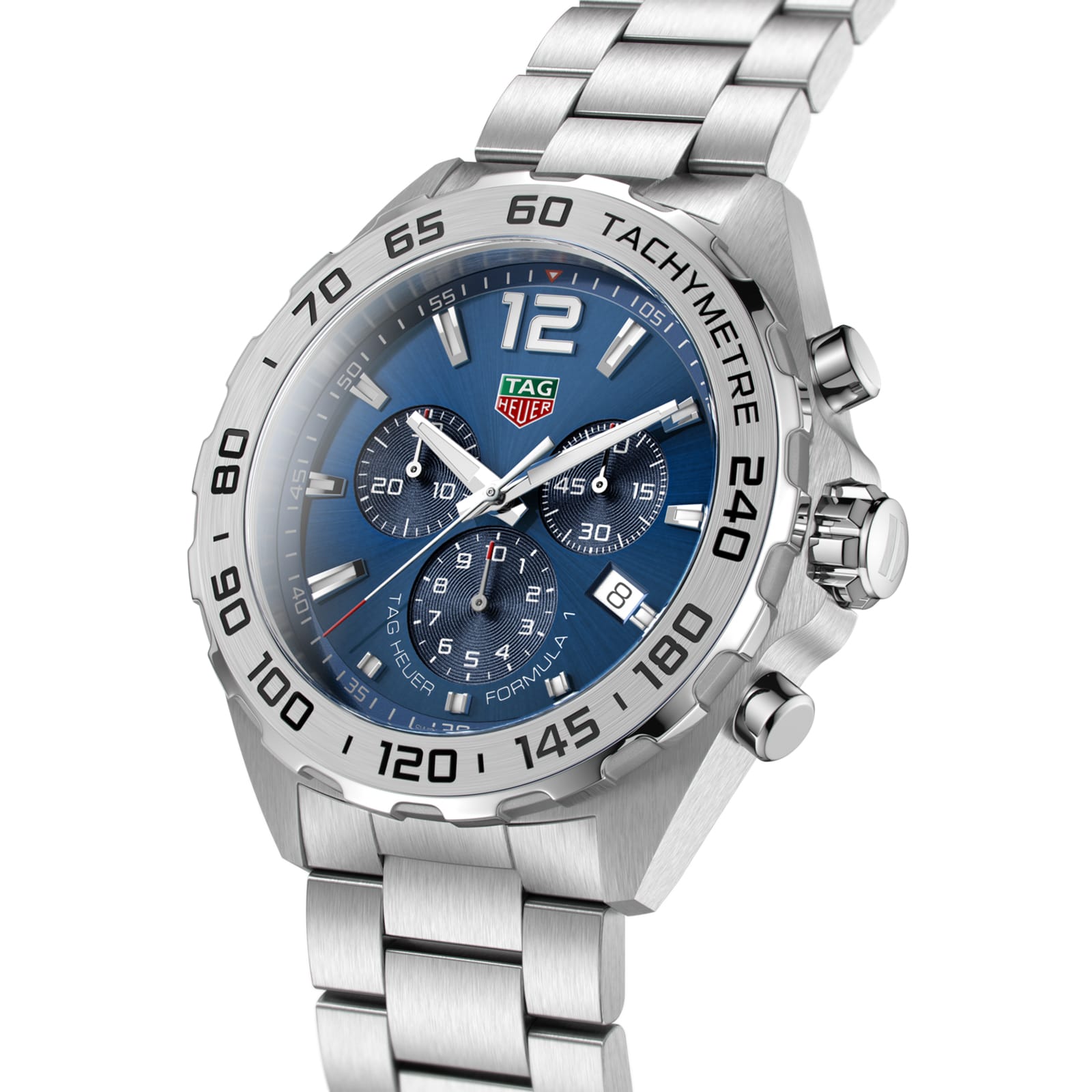 TAG Heuer Replica Watch Formula 1 Chronograph Quartz 43 mm Steel(1:1 replica) - Top club
