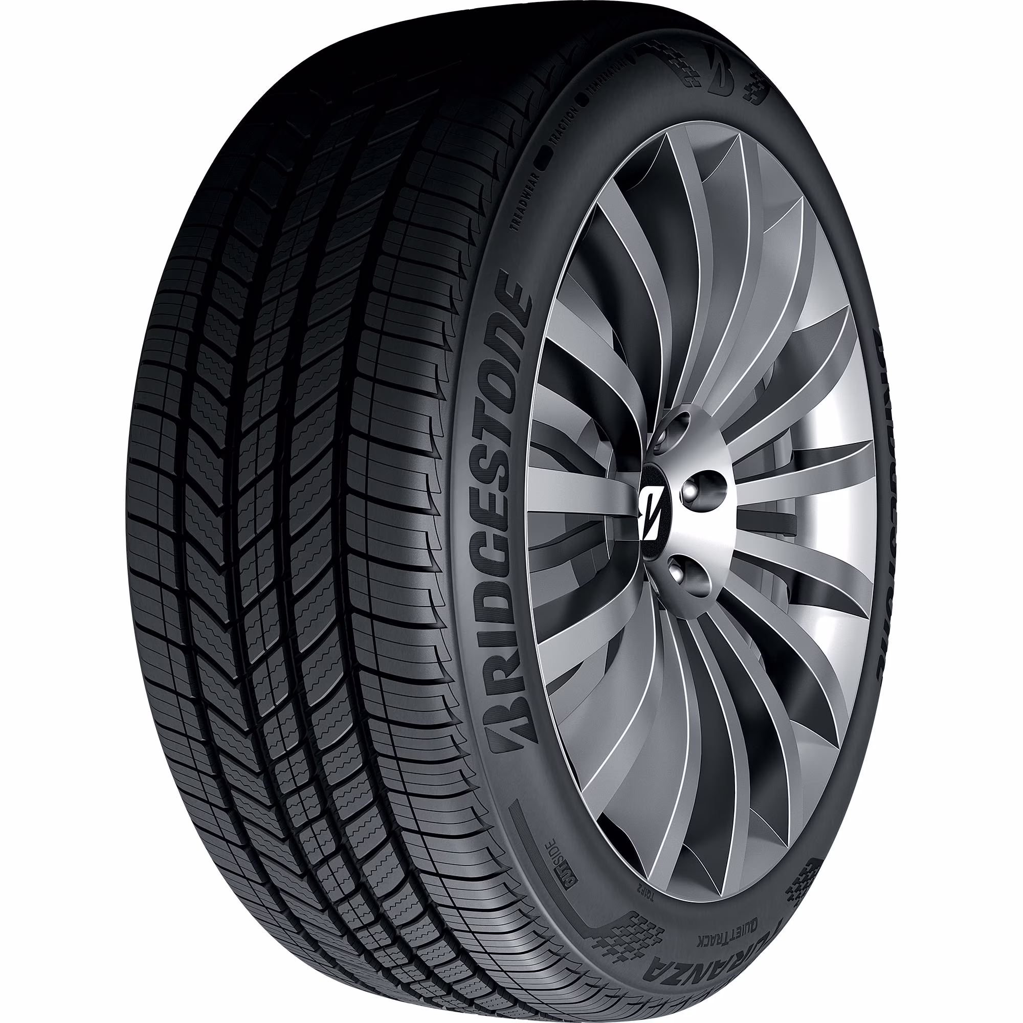 Bridgestone Turanza Quiettrack All-Season 195/65R15 91H Passenger Tire