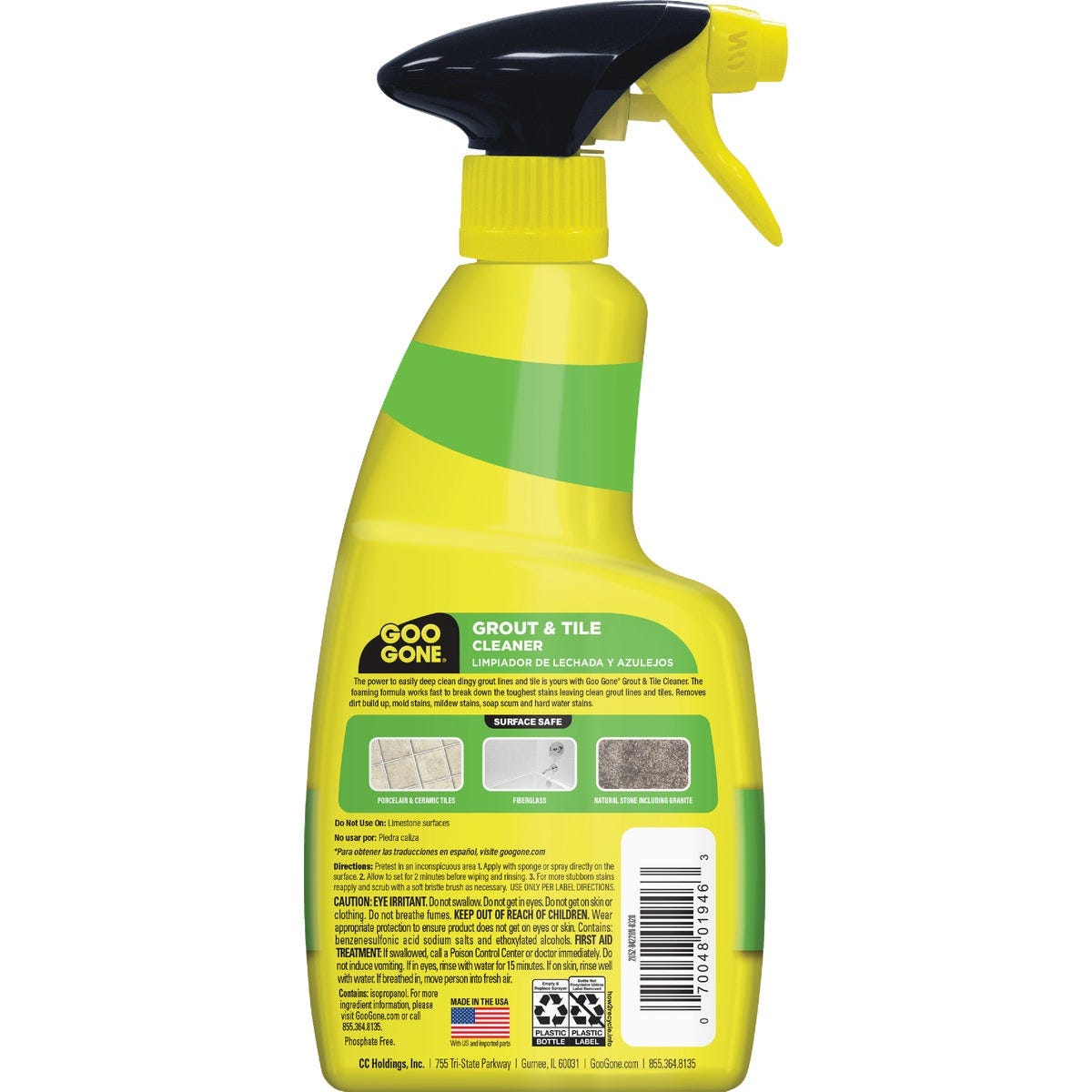 Goo Gone 14 Oz. Grout Clean & Restore Multi Surface Safe