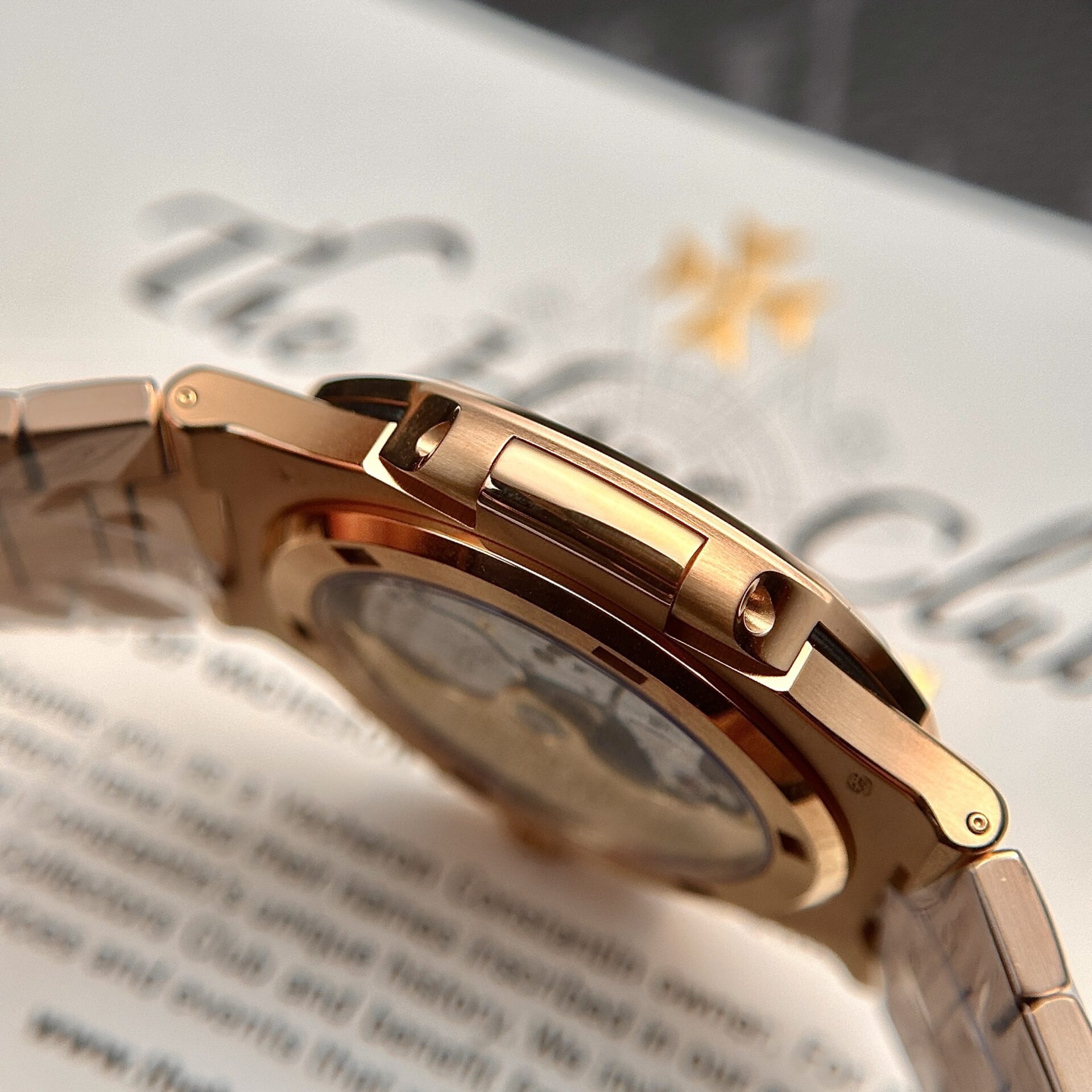 Patek Philippe Nautilus 5711 Brown Dial Rose Gold Case 3K Factory 40mm - Top club