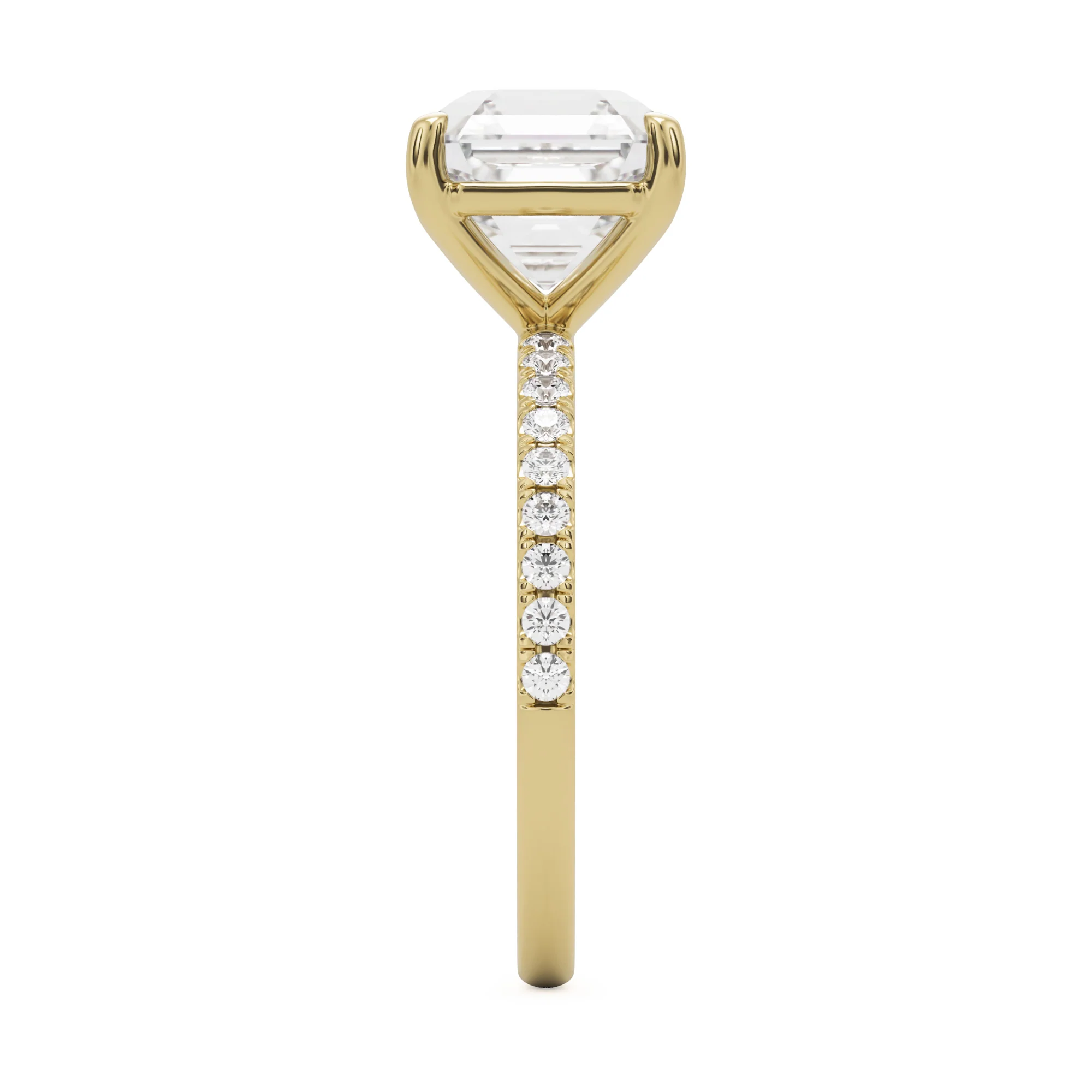 The Asscher Pavé