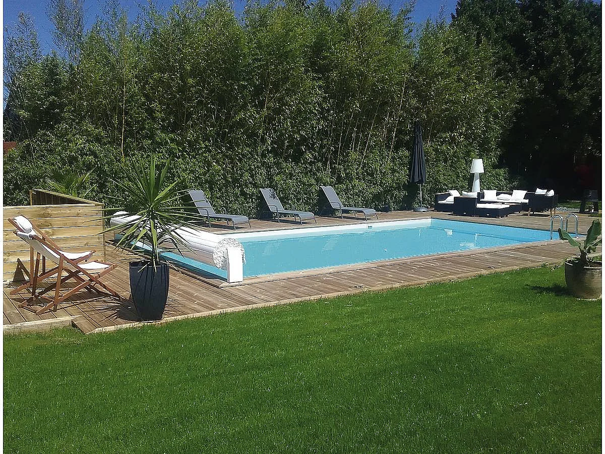 Piscine bois en kit rectangle 