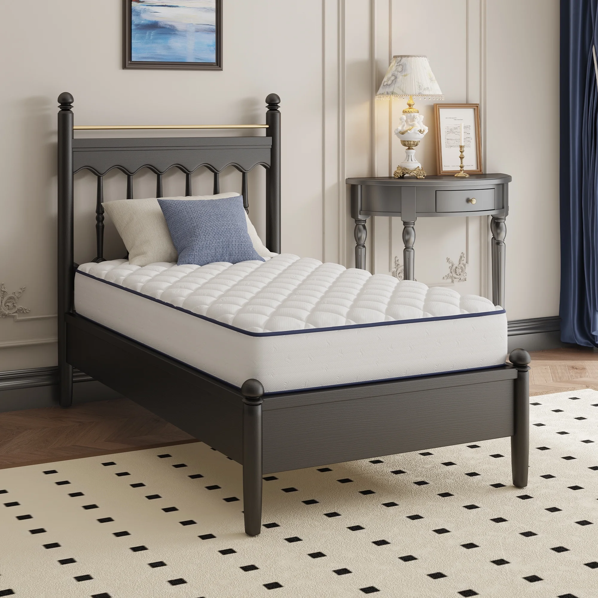 Avenco Pearl 6" Twin Size Medium Adult Supportive Innerspring Mattress - Image 2