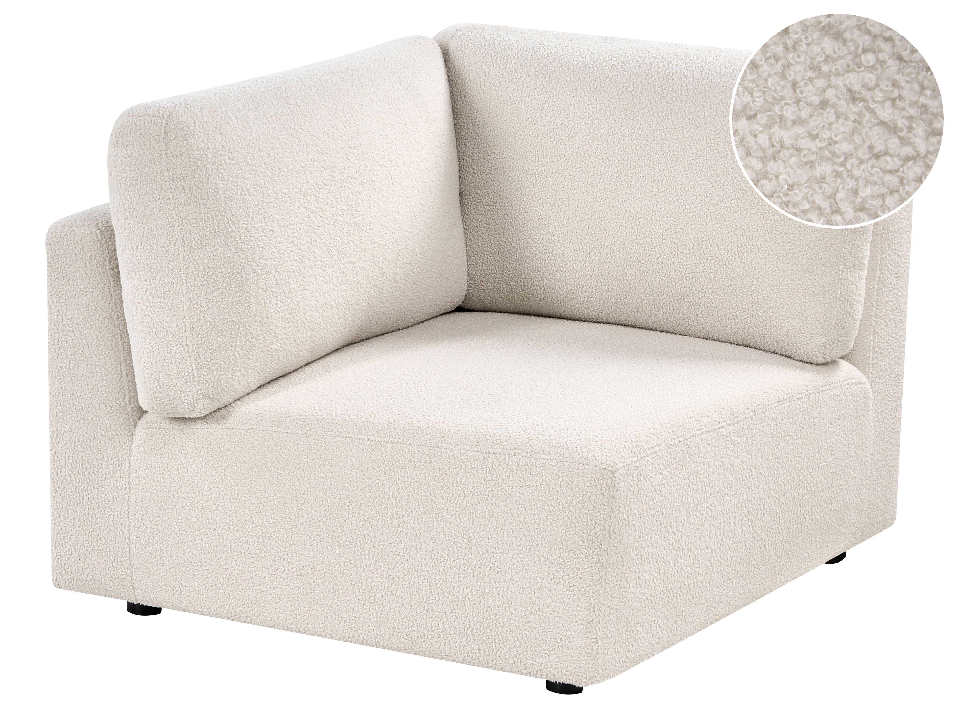 Corner Seat KIVVIK Boucle Off-White