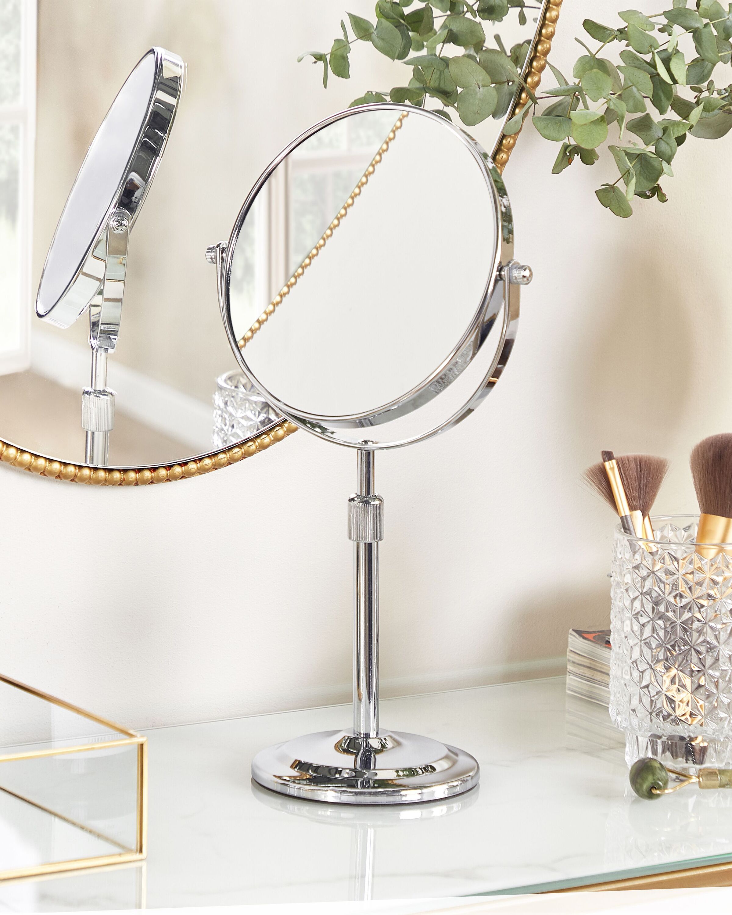Makeup Mirror AVEYRON Silver