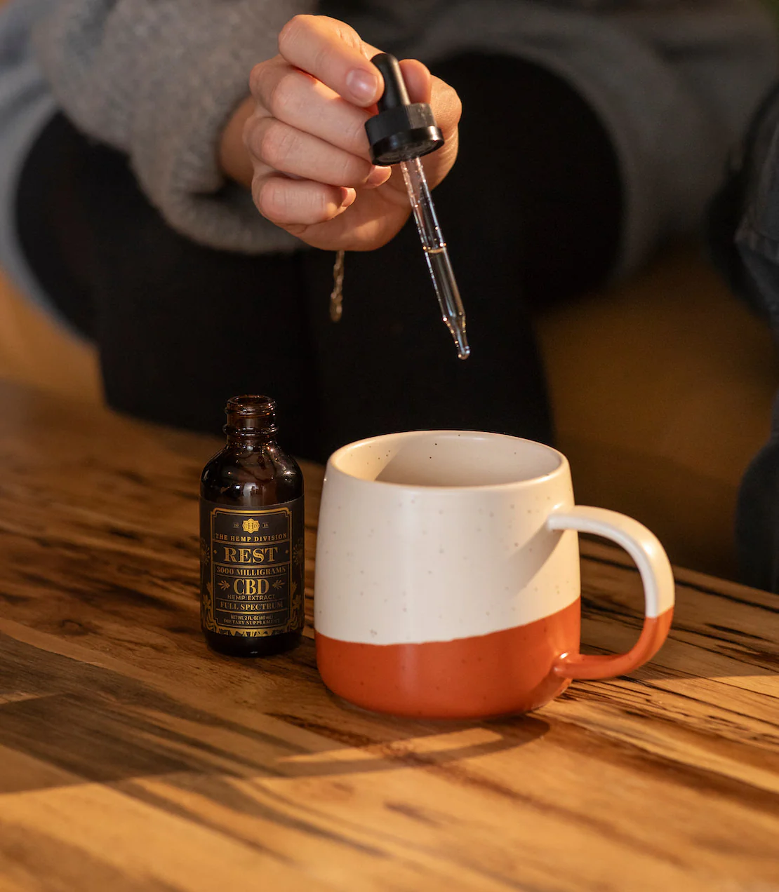 Extra Strength CBD Hemp Extract Tincture – Rest