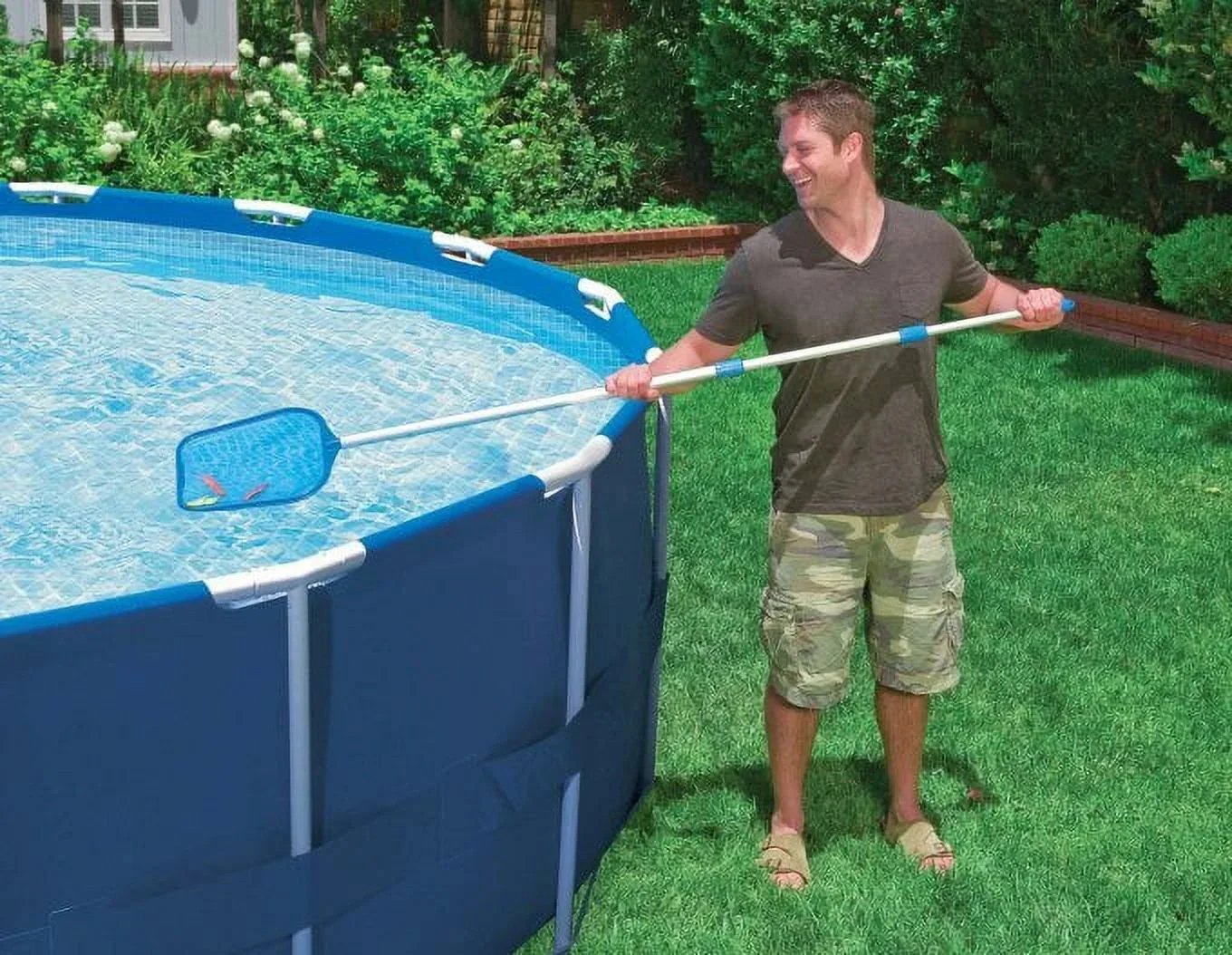 Intex Metal Frame Above Ground Swimming Pool With Filter And Cover, 12 Ft x 30 Inches - 28211EH - Image 31 Intex Metal Frame Above Ground Swimming Pool With Filter And Cover, 12 Ft x 30 Inches - 28211EH - Image 31