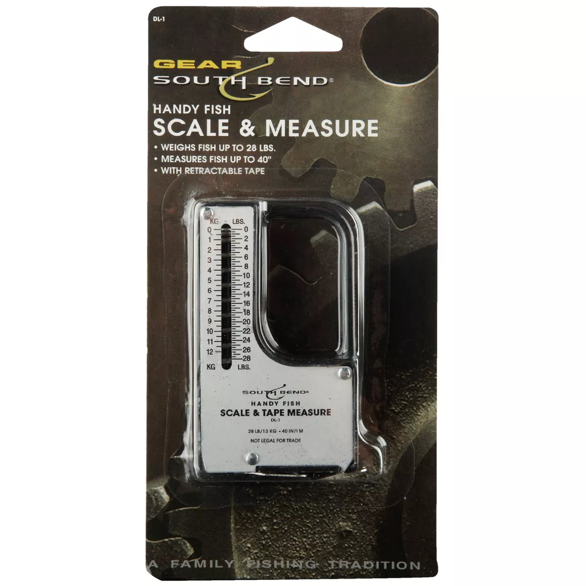Vanguard 28 Lb. Fish Scale & 40 In. Tape Combination