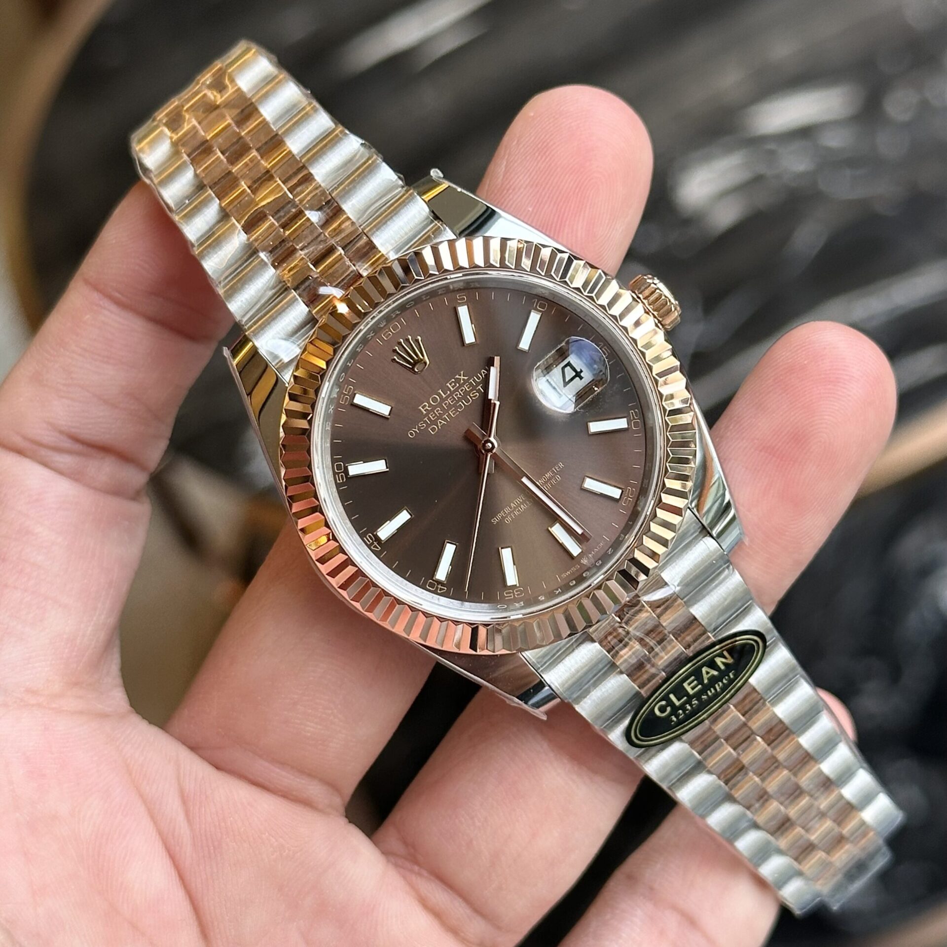 Rolex Replica 1:1 Watch DateJust 126331 Chocolate Dial Clean Factory 41mm - Elite Watch Atelier