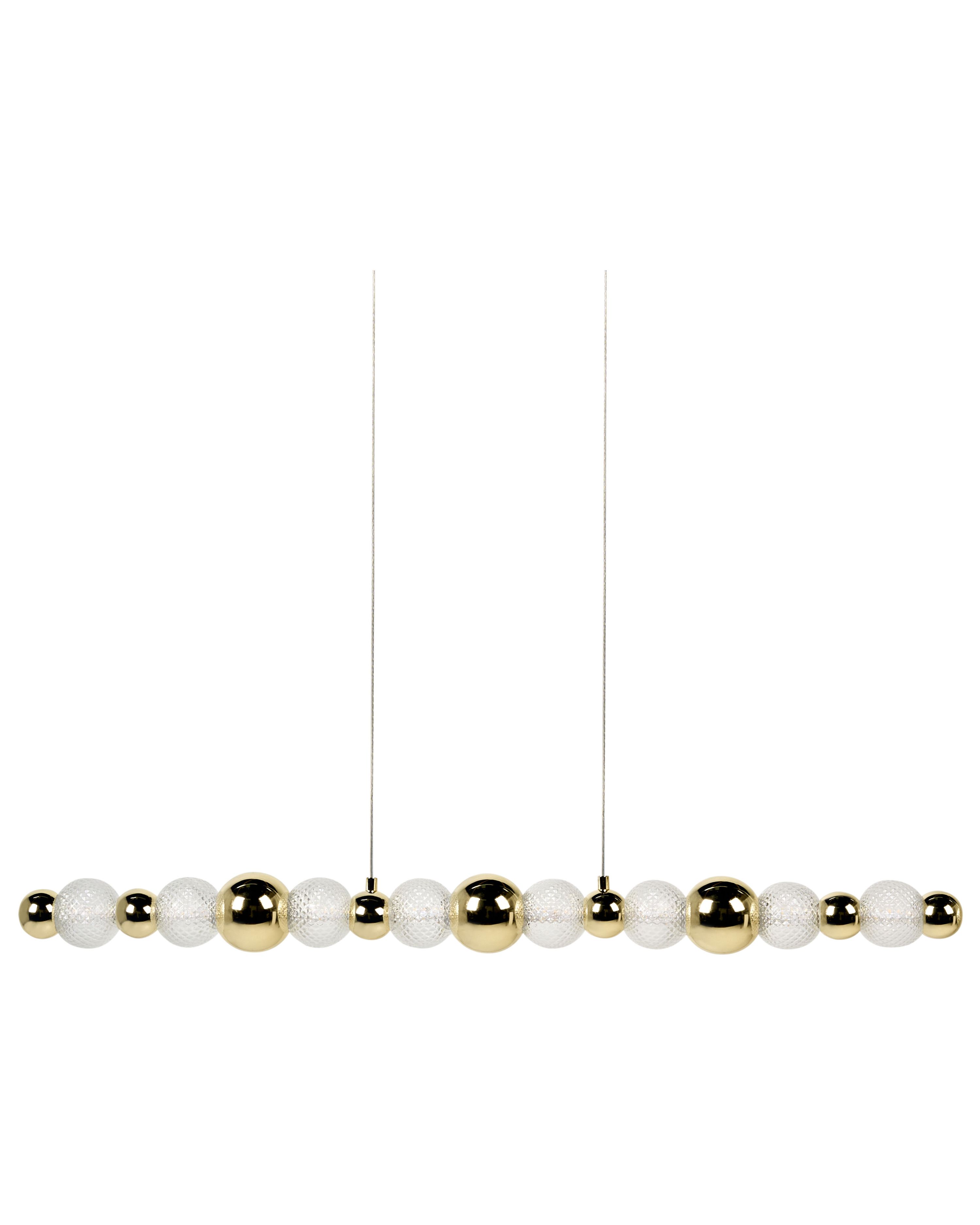 LED Pendant Lamp SORA Glass Gold