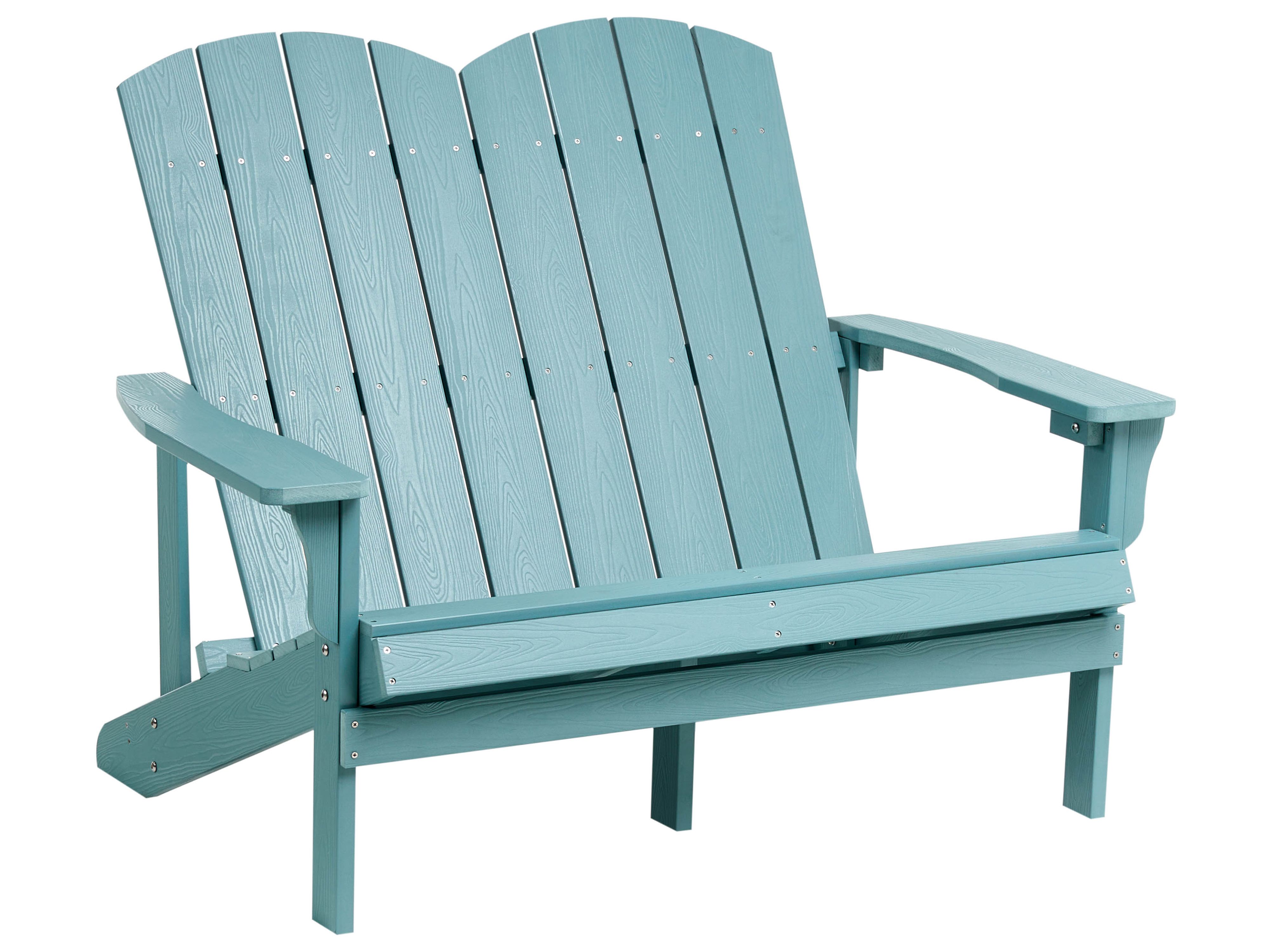 Garden Bench ADIRONDACK 125 cm Light Blue
