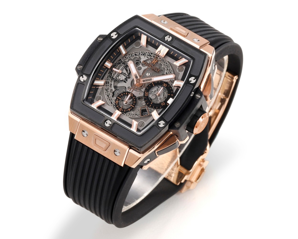 Hublot Spirit of Big Bang Textured Rubber Strap(1:1 replica) - Elite Watch Atelier