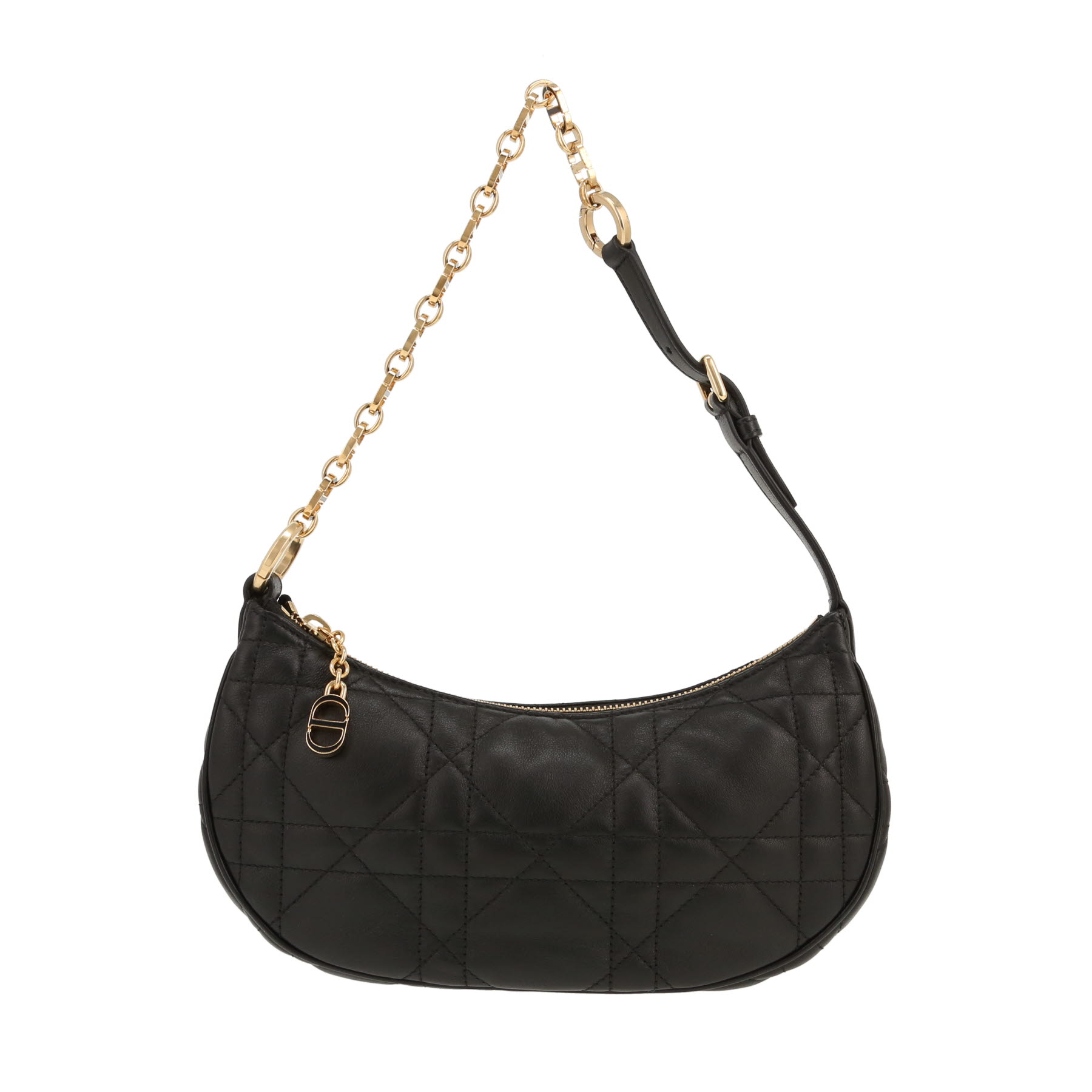 Dior shoulder bag in black leather cannage1:1High-quality replica