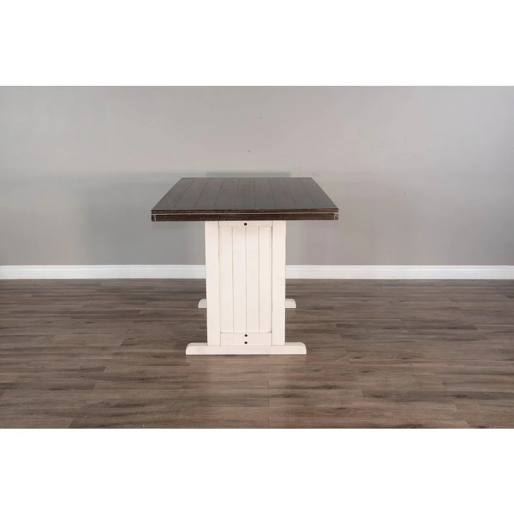 Sunny Designs Rectangular Wood Counter Height Dining Table