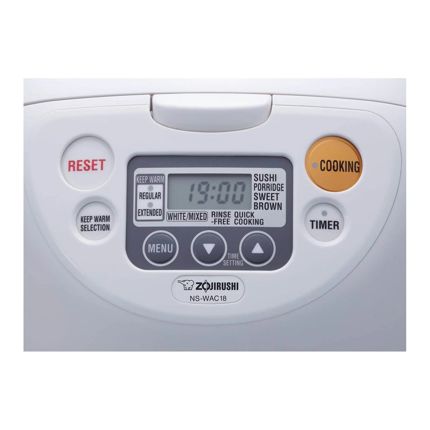 Zojirushi Micom Rice Cooker and Warmer (10-Cup) with Rice Container Bin
