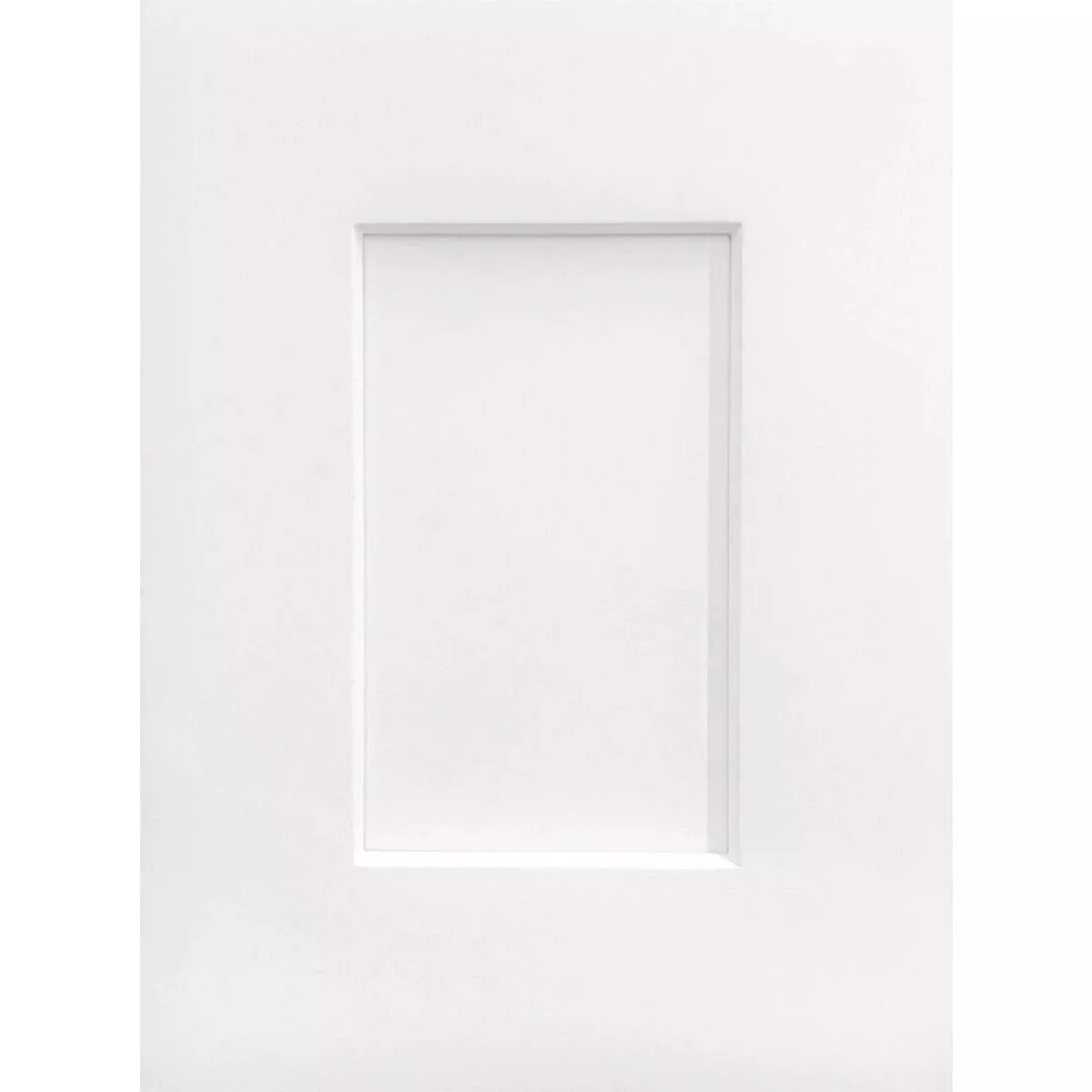 CraftMark Plymouth Shaker 30 In. W x 12 In. D x 30 In. H Ready To Assemble White Wall Kitchen Cabinet