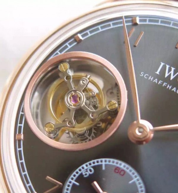 Replica IWC Portuguese Tourbillon IW5463 RG Gray Dial - Top club