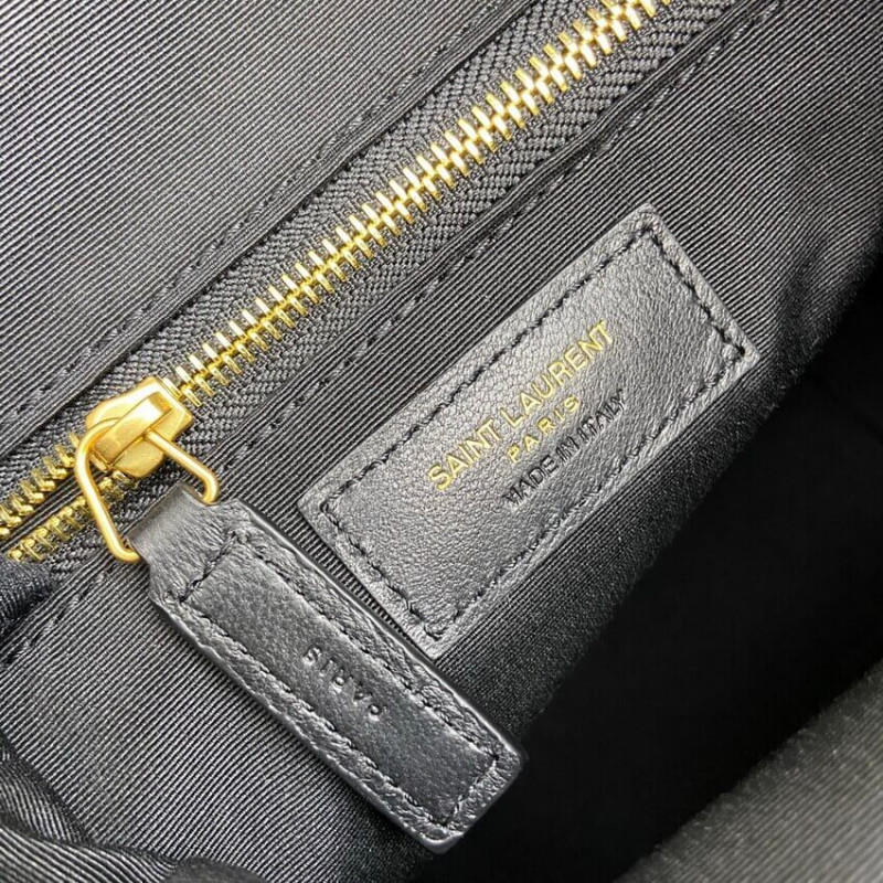 Replica Ysl Saint Laurent Joe Backpack 672609 In Black Lambskin1:1High-quality replica