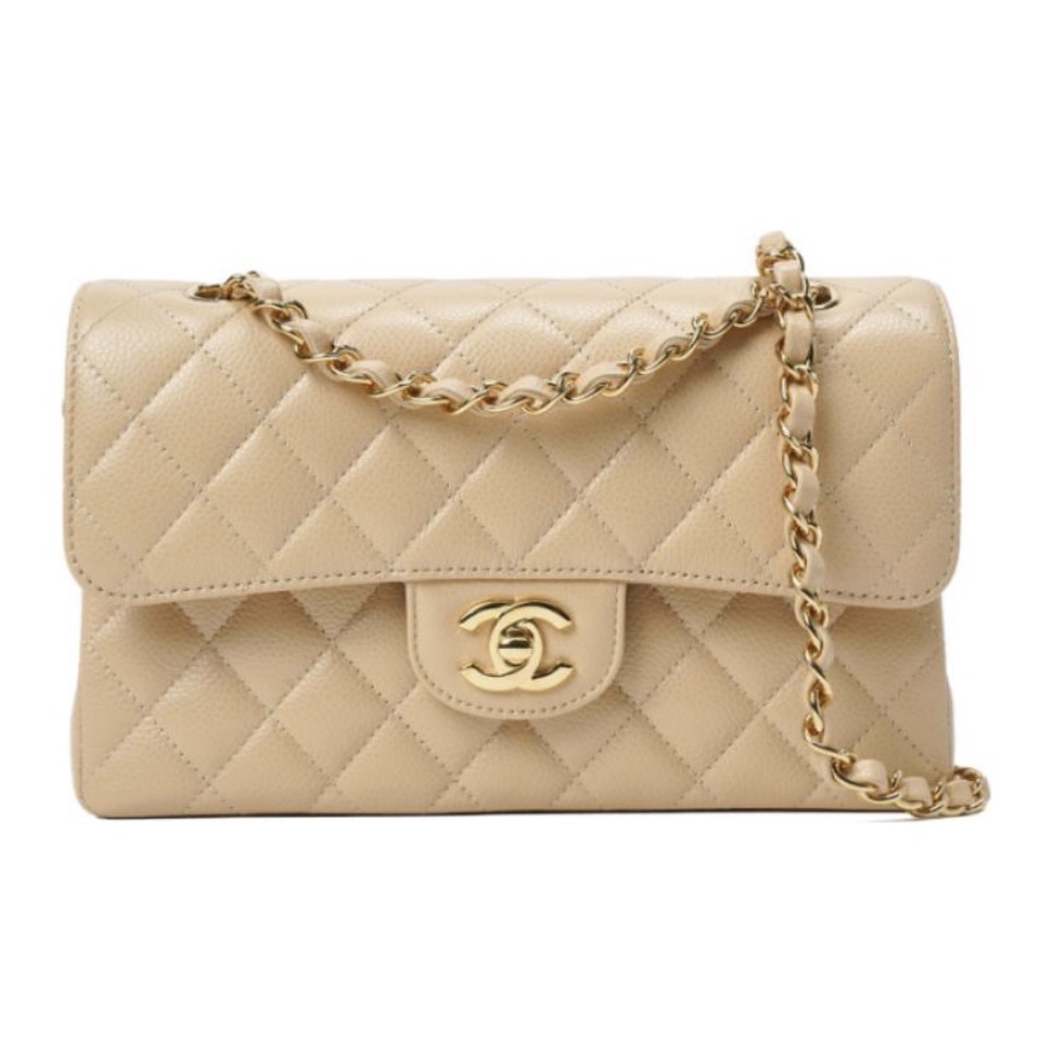 Chanel Caviar CF Small 23CM(Replica)1:1High-quality replica