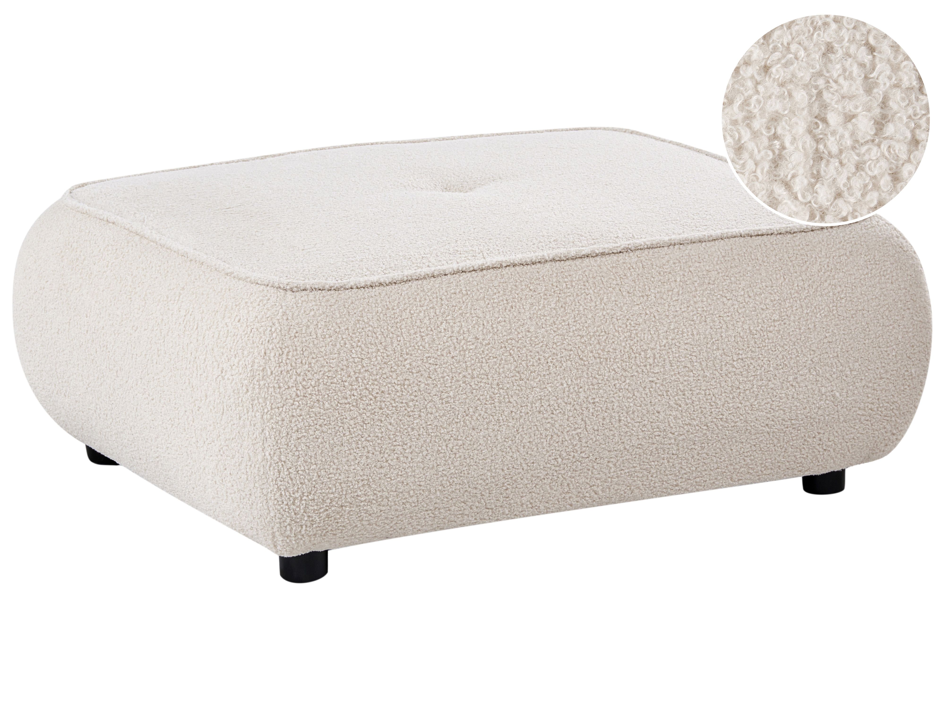 Ottoman SALLA Boucle Off-White