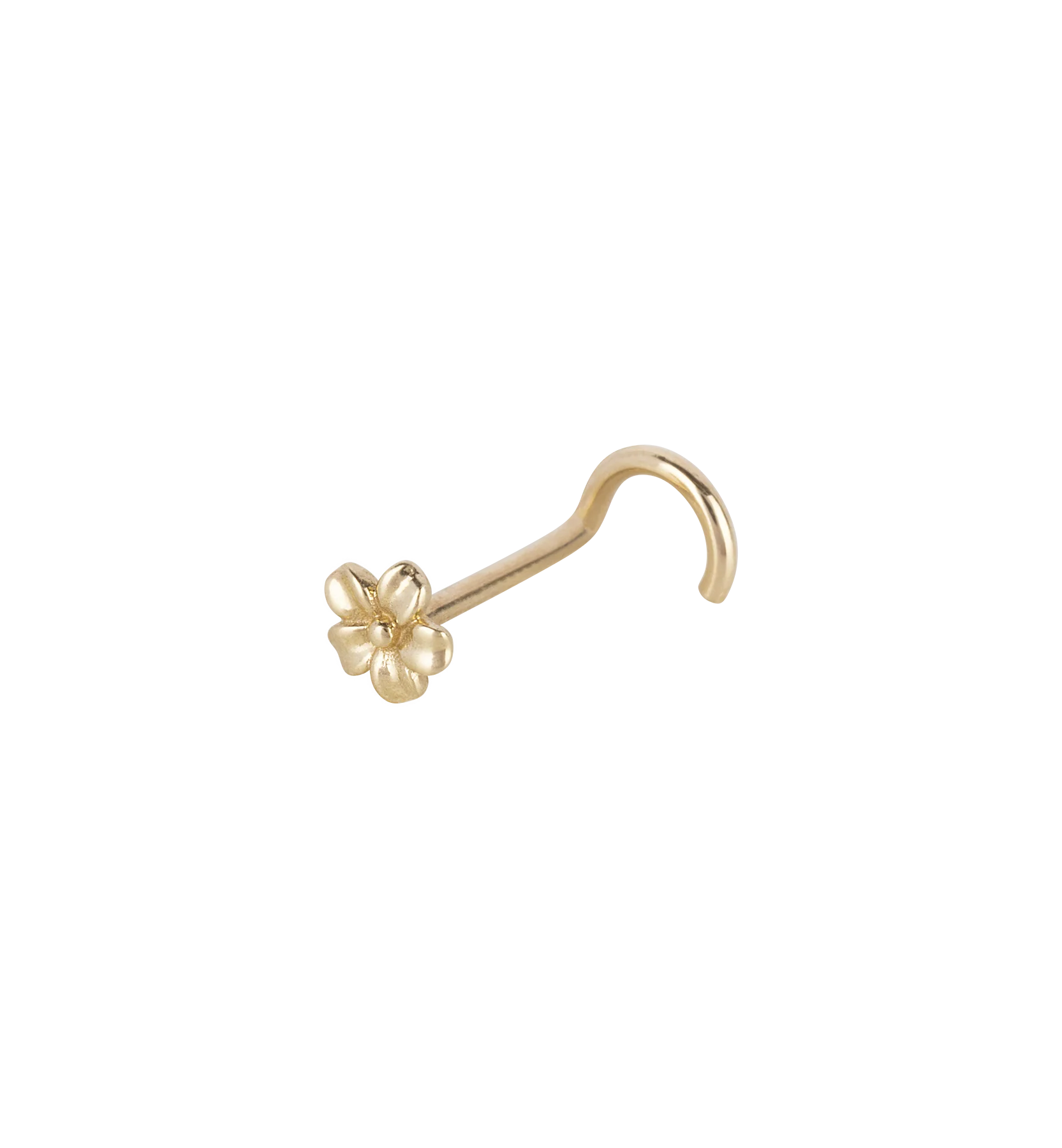Forget Me Not Nose Piercing 14K