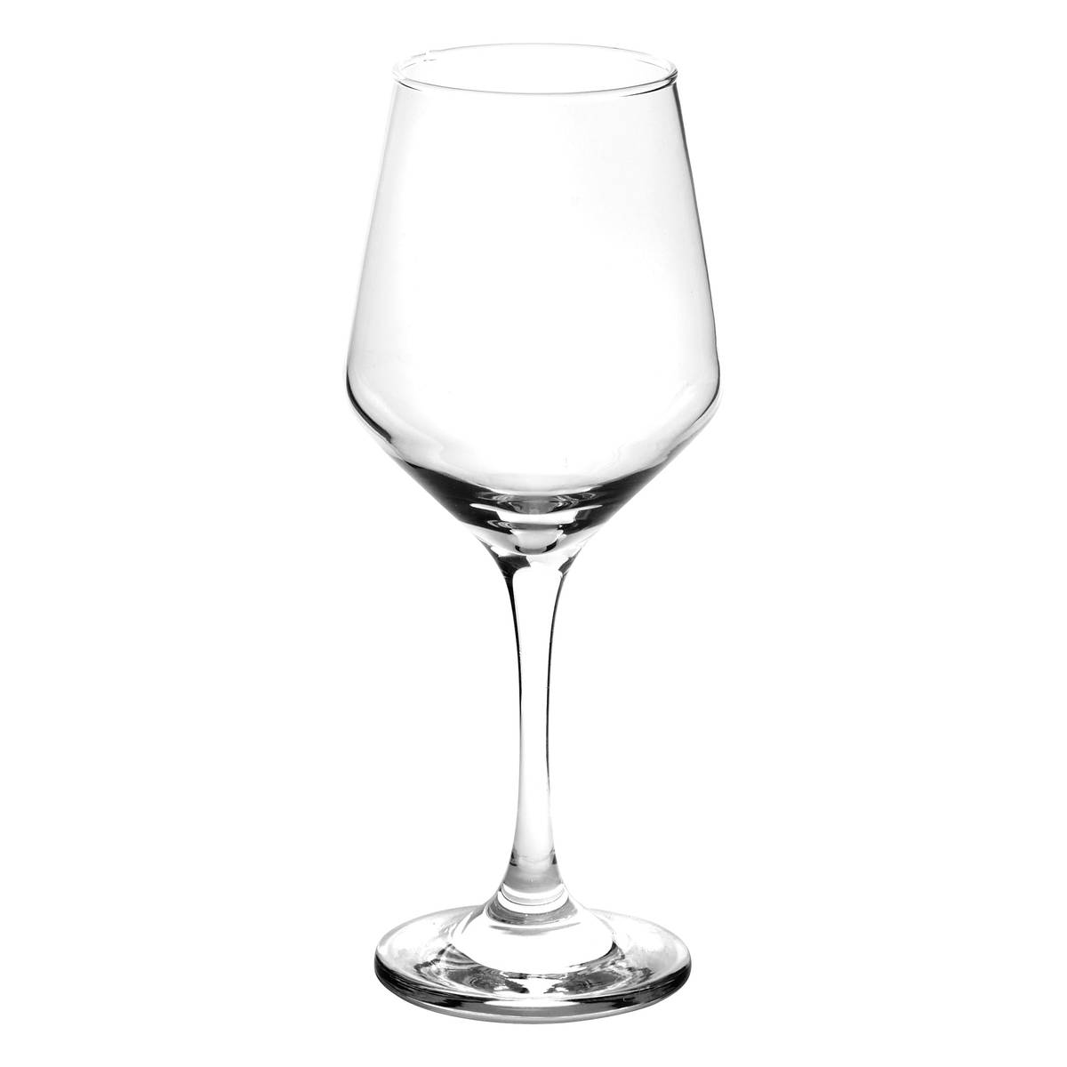 Set of 6 "Olivia" wine glasses Glass, 350 ml, Transparent