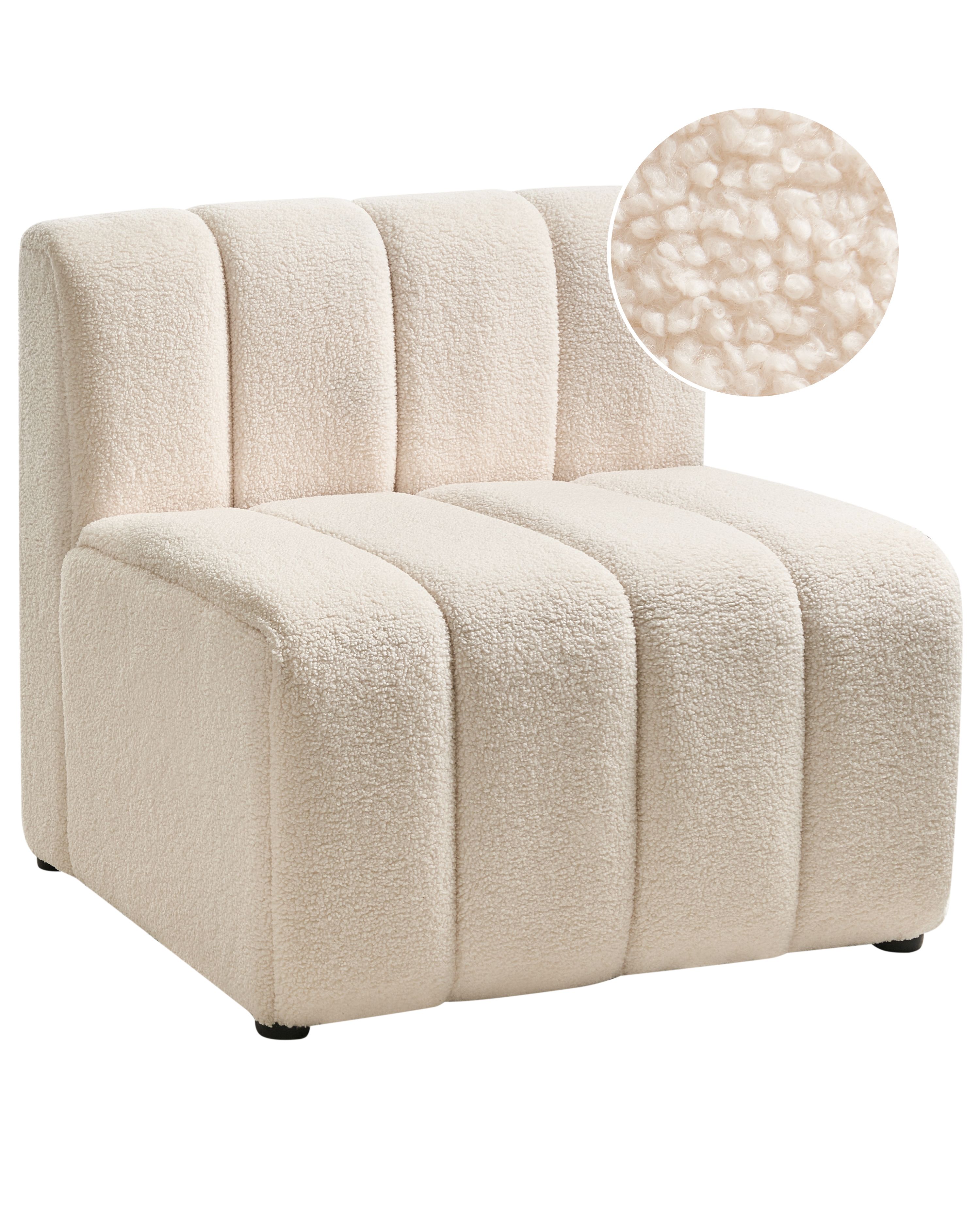 Armchair KAGE Boucle Light Beige