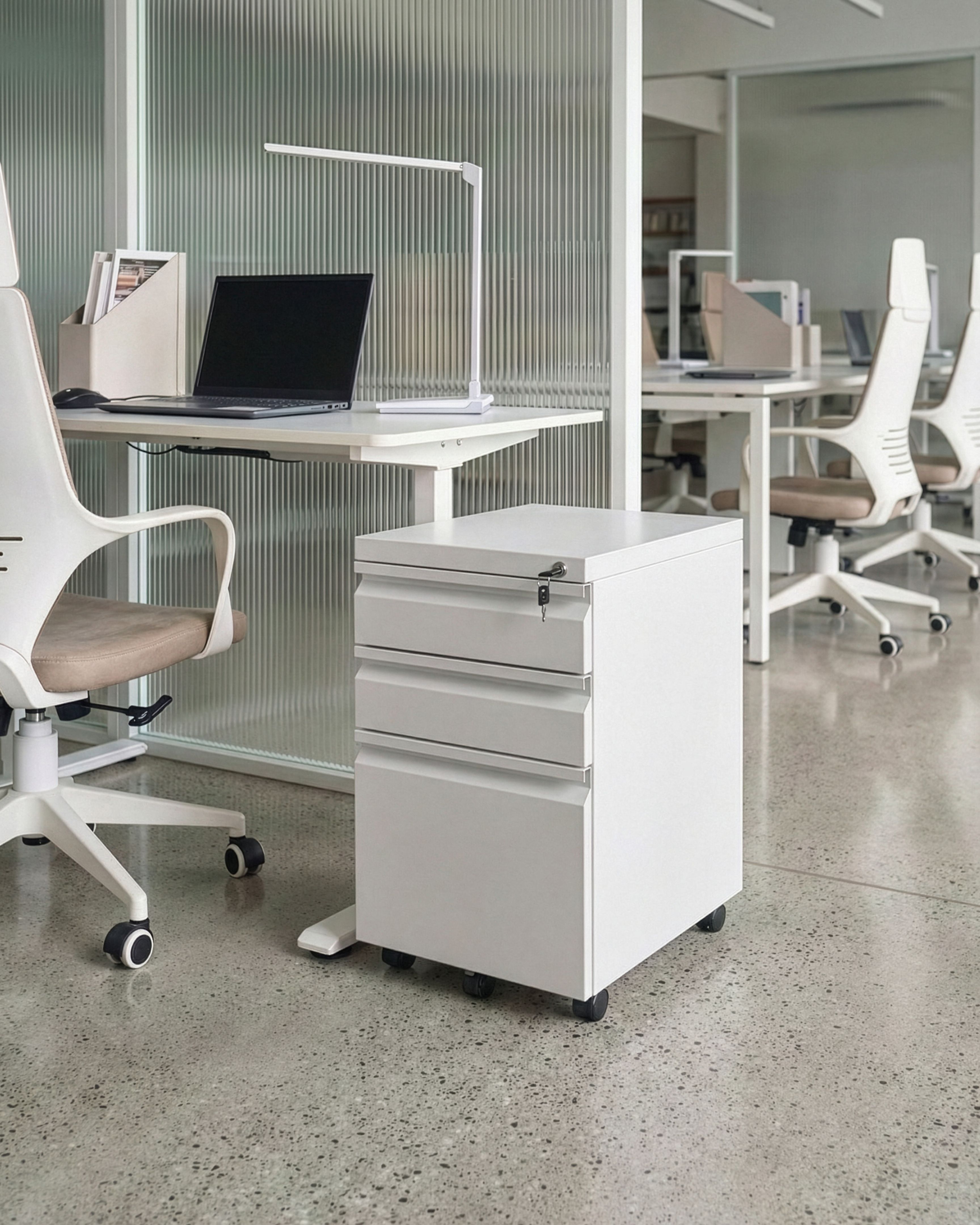 Storage Unit RECAMI White