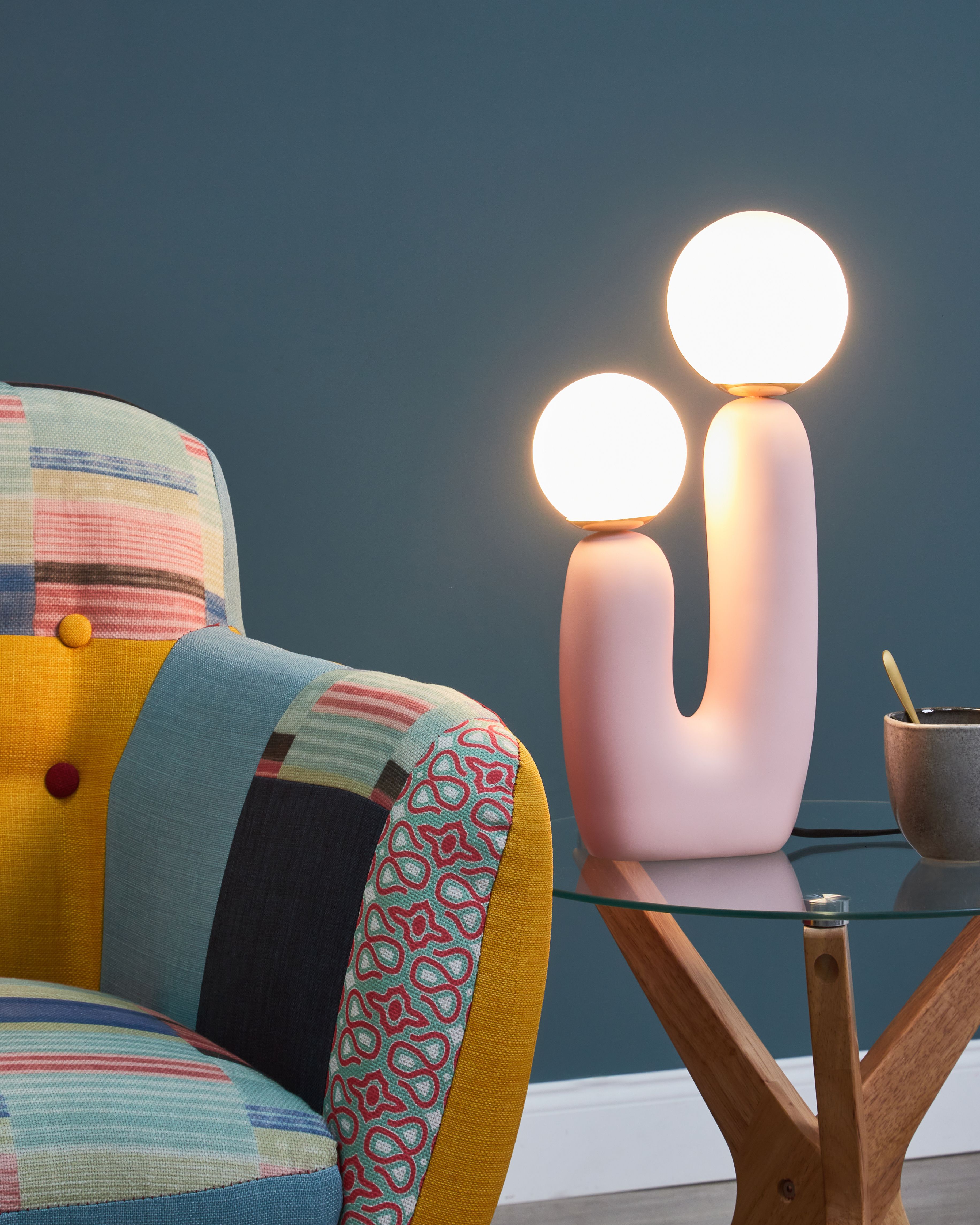 Table Lamp TULUN Pastel Pink