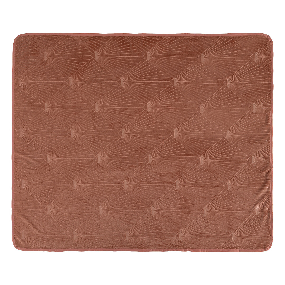 Throw "Collectionneur" Flannel, pink, 125x150 cm