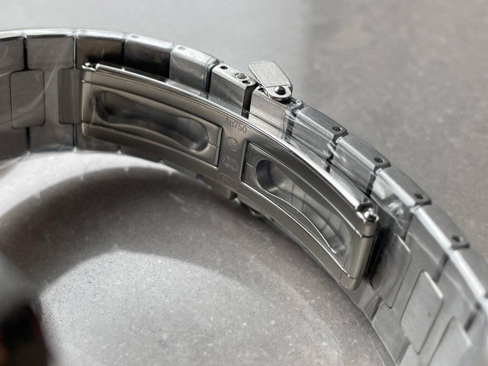 Replica PATEK PHILIPPE Nautilus 5711 40th Anniversary SS PPF 1:1 Best Edition Blue Dial on SS Bracelet A330 - Top club