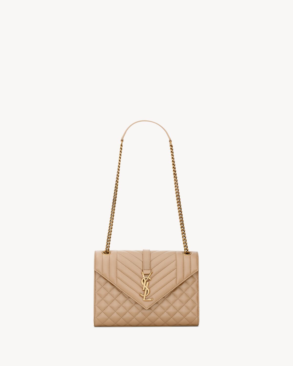 Replicate YSL ENVELOPE Medium in MATELASSÉ Lambskin(1:1 replica)
