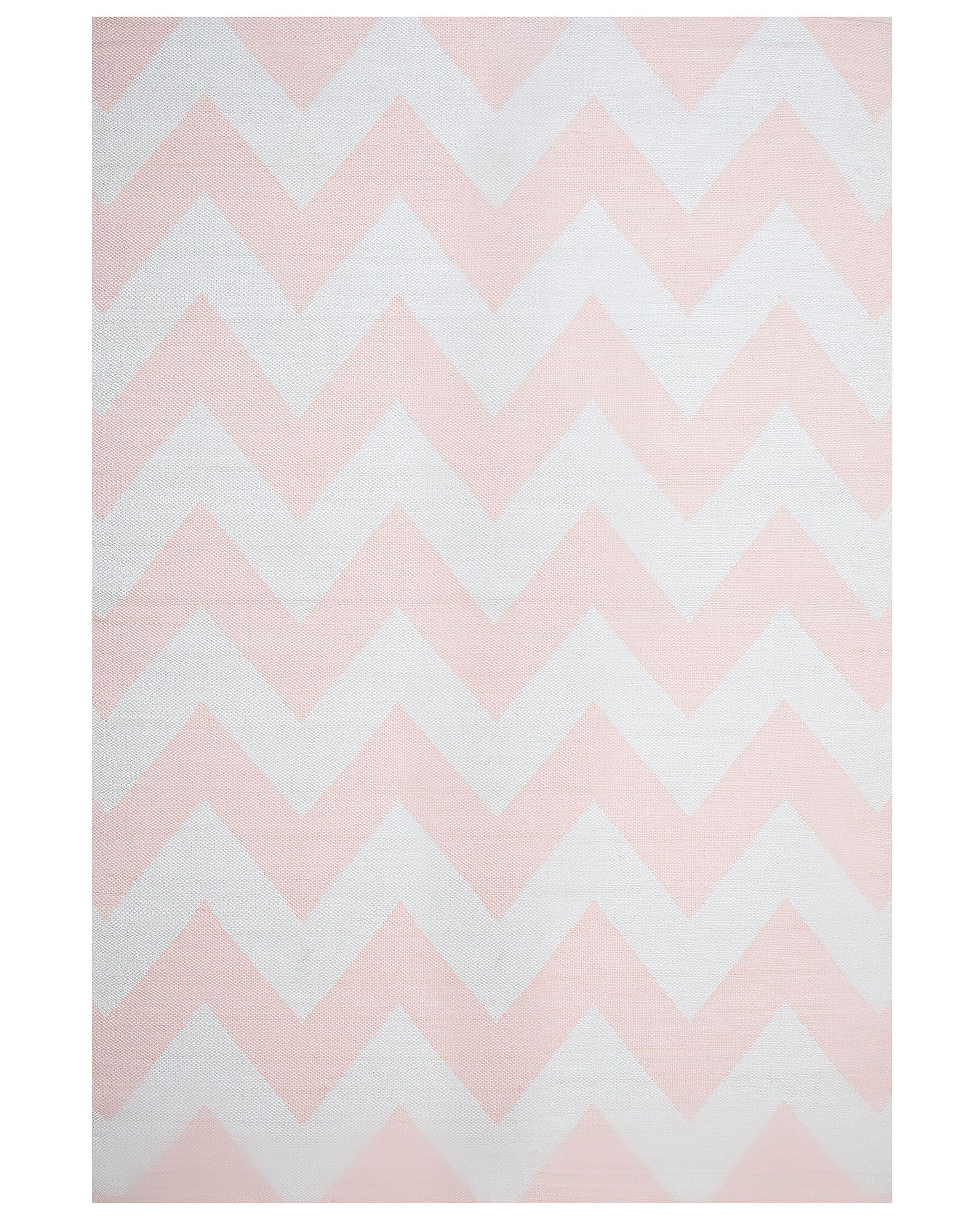Outdoor Rug KONARLI Pink 140 x 200 cm