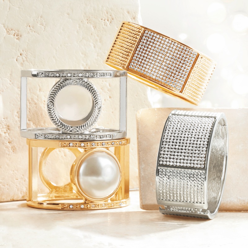 Bold Hinged Bangle - MIDNIGHT VELVET CATALOG