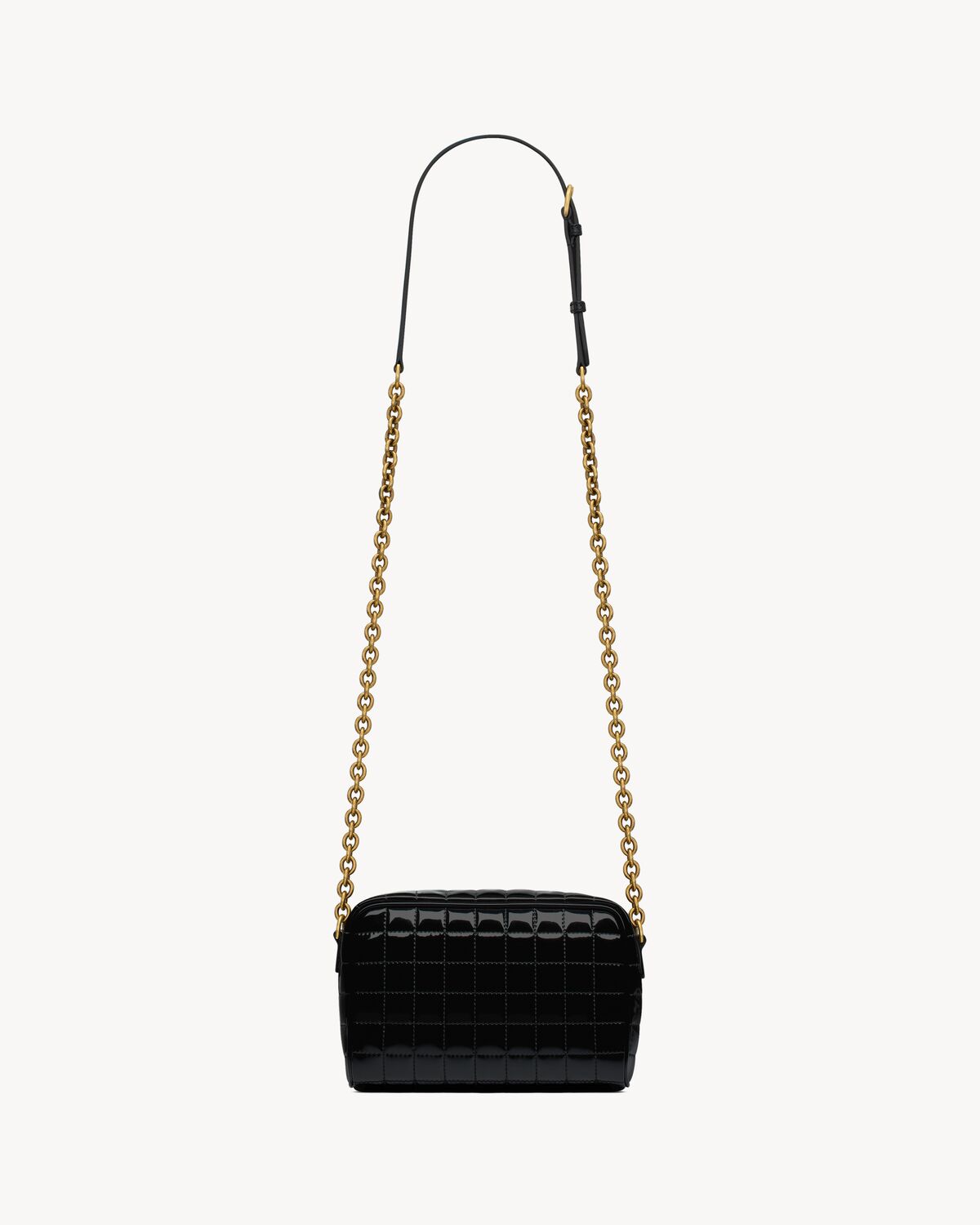 Replicate YSL Cassandre Matelassé Carré Camera Bag in Shiny Canvas(1:1 replica)1:1High-quality replica