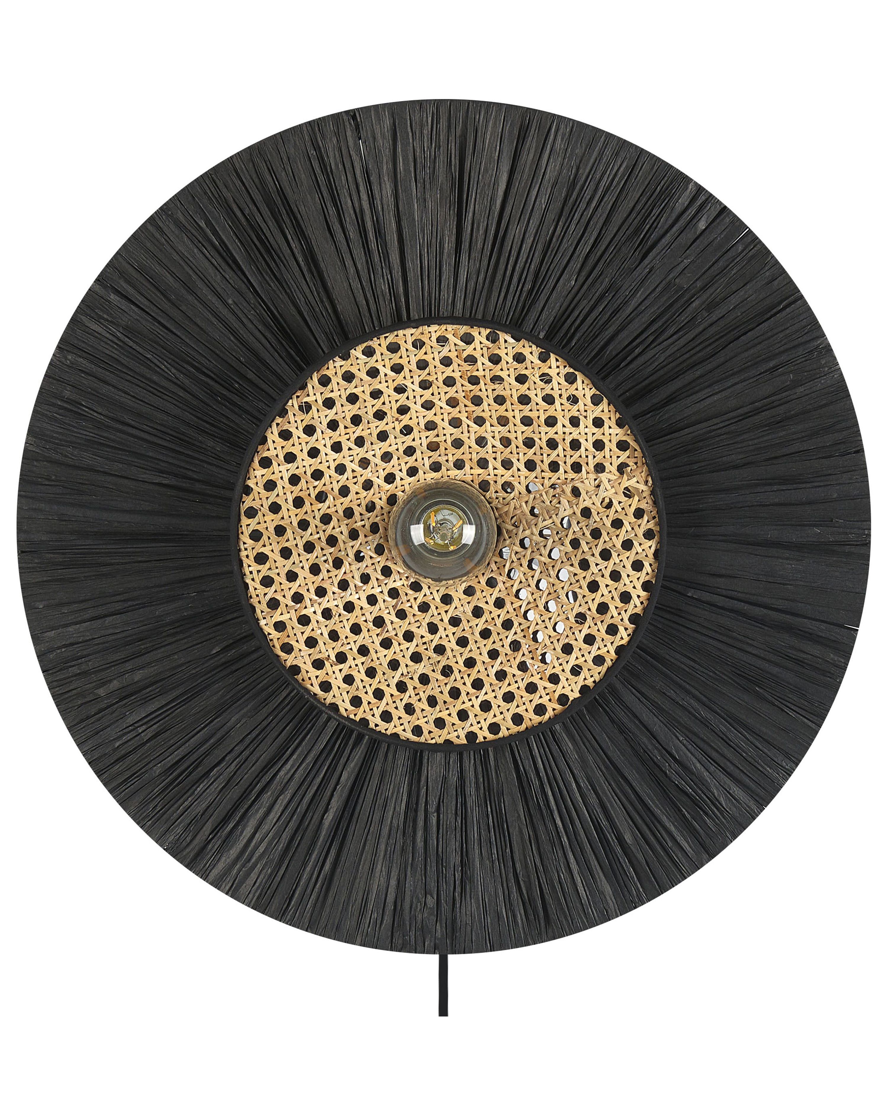Wall Lamp YAAPI Paper Black