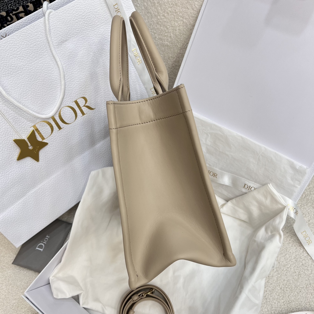 Dior Small Book Tote Bag Beige For Women 10,4in/26,5cm M1325OWHP_M51U1:1High-quality replica