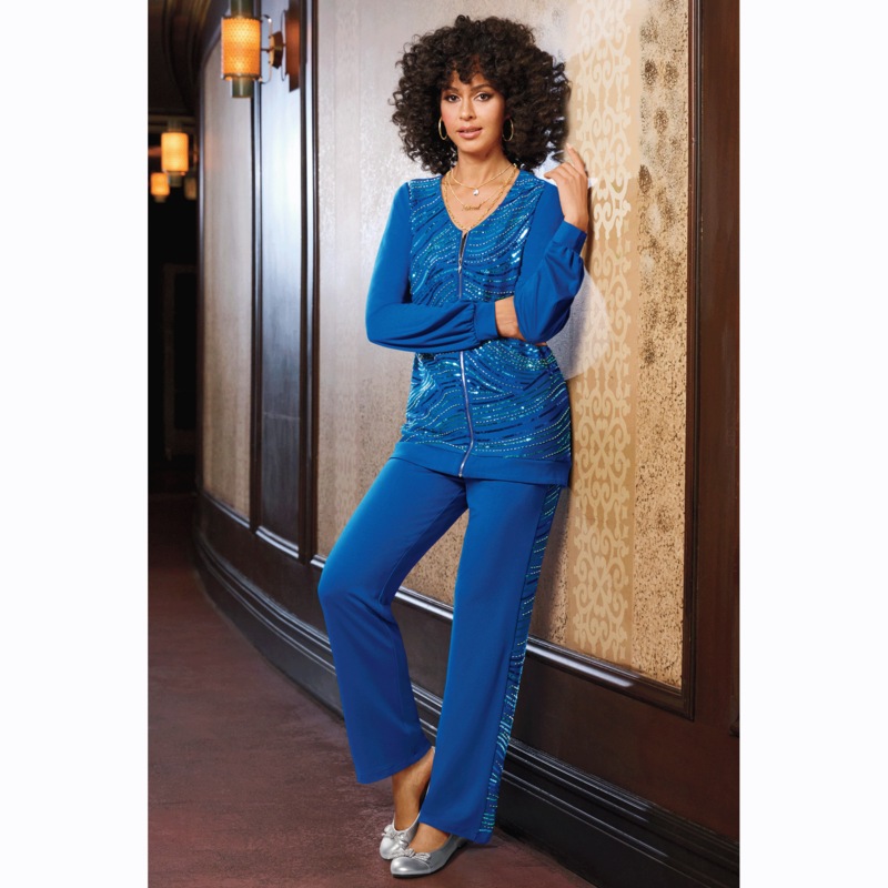Doris Sequin Active Set - MIDNIGHT VELVET CATALOG