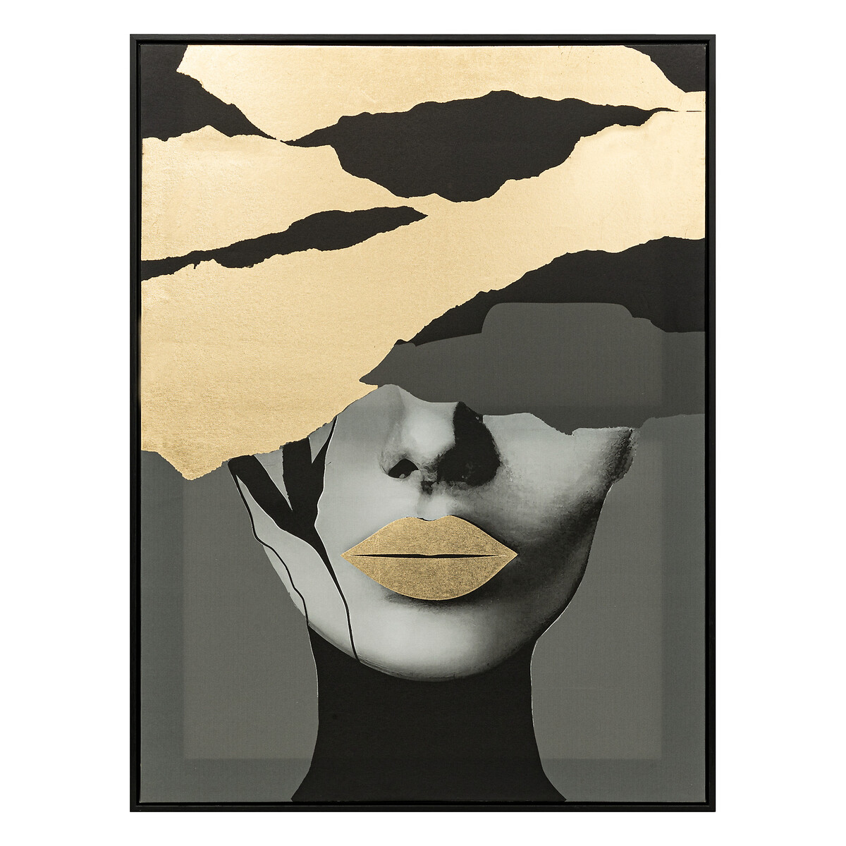 Framed canvas print "Anaelle" 60x80 cm