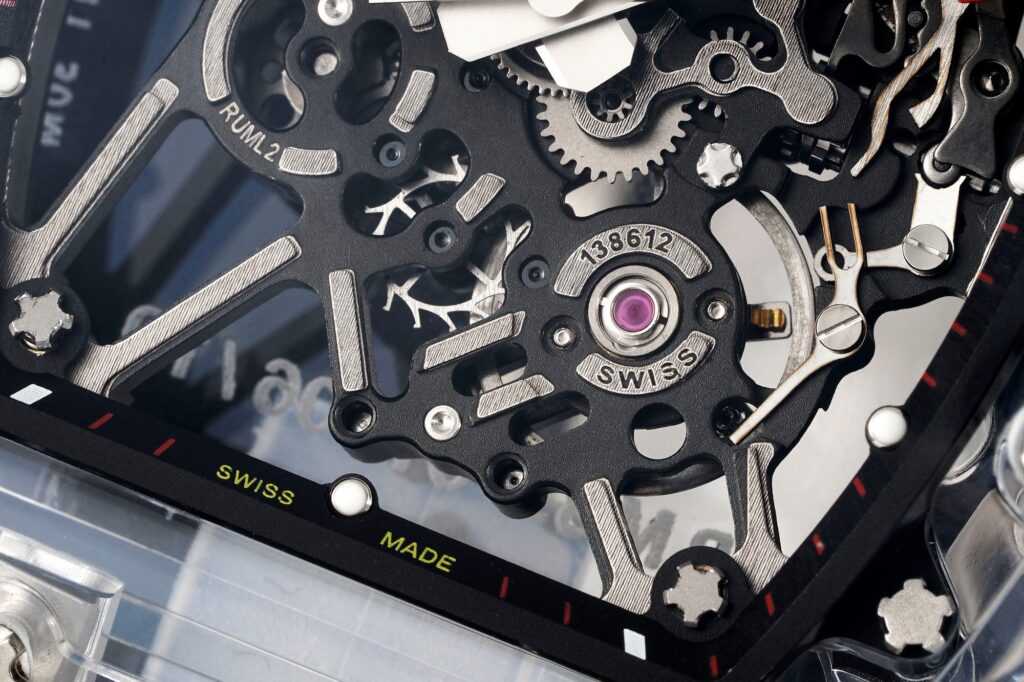 Richard Mille RM35-01 Rafael Nadal Sapphire Replica 11 Watch Factory BBR 44mm - Top club