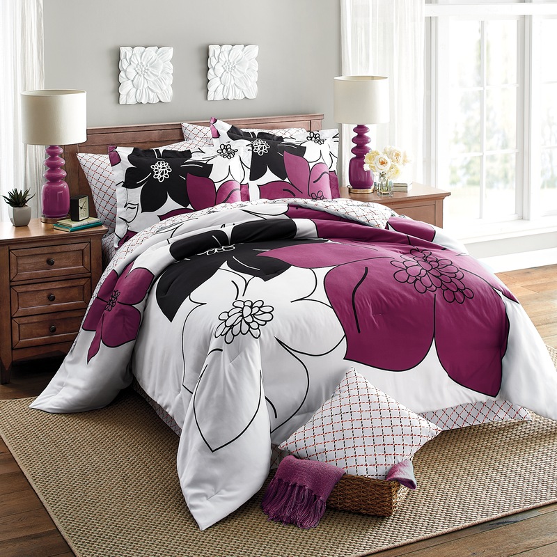 Melina Complete Bed Set, Pillow and Window Treatments - MIDNIGHT VELVET CATALOG