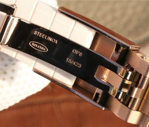 Replica Rolex Yacht-Master 116655 RG White Dial White Ceramic Rubber Strap A2824 - Top club