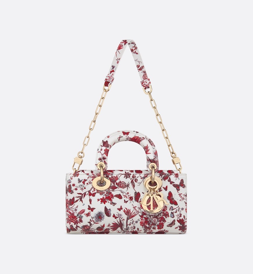 Christian Dior Medium Lady D-Joy Bag White For Women 8.5in/22cm M0613OIFP_M9331:1High-quality replica