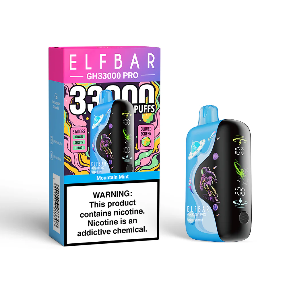 ELFBAR GH33000 PRO ładowalny jednorazowy e-papieros (wszystkie smaki)