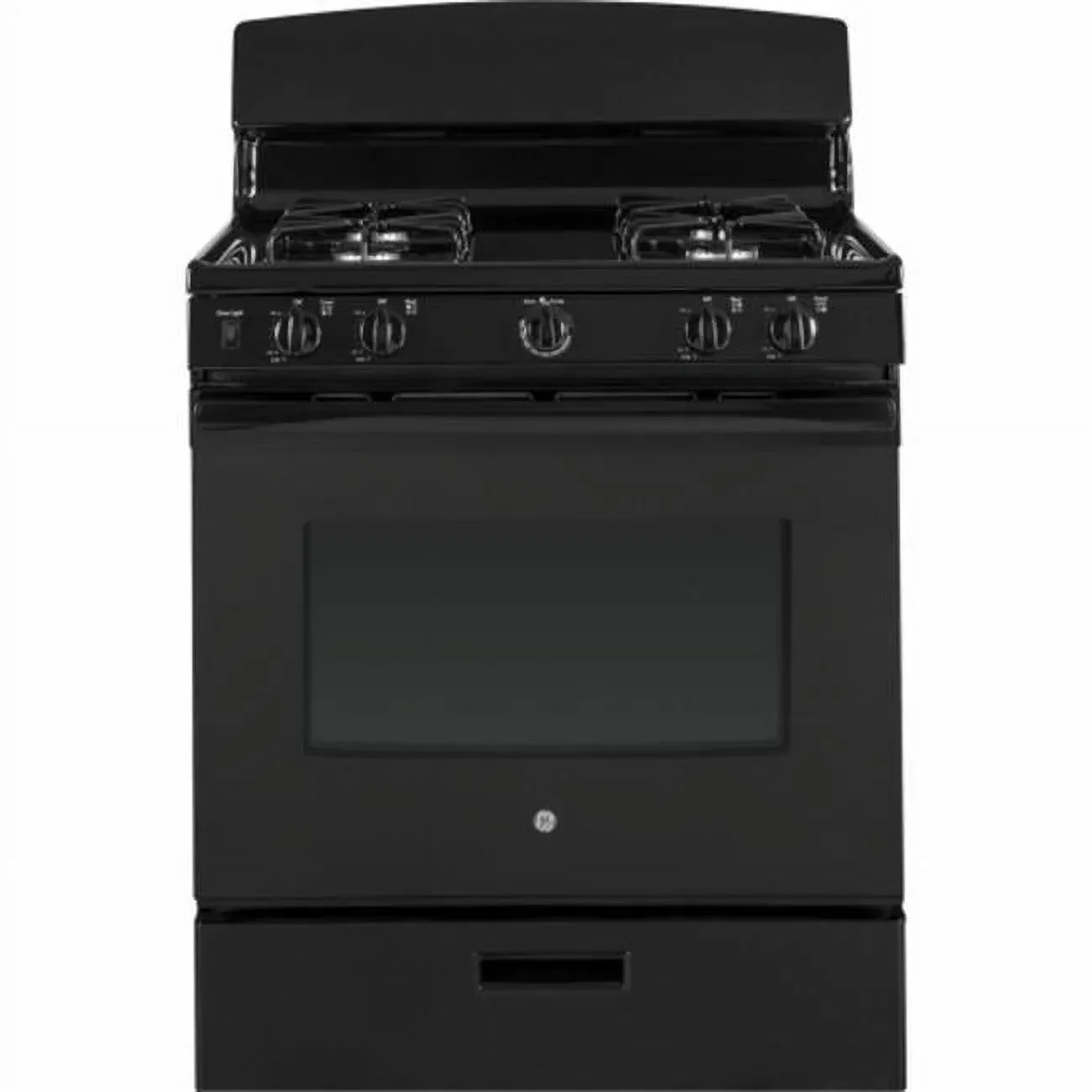 Natural Gas Freestanding Range - Black