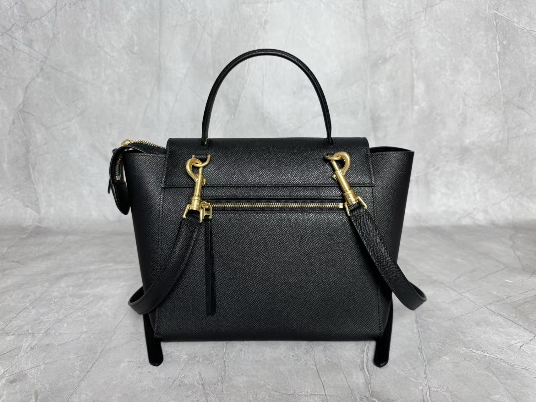 Celine Belt Palm Print Catfish Bag