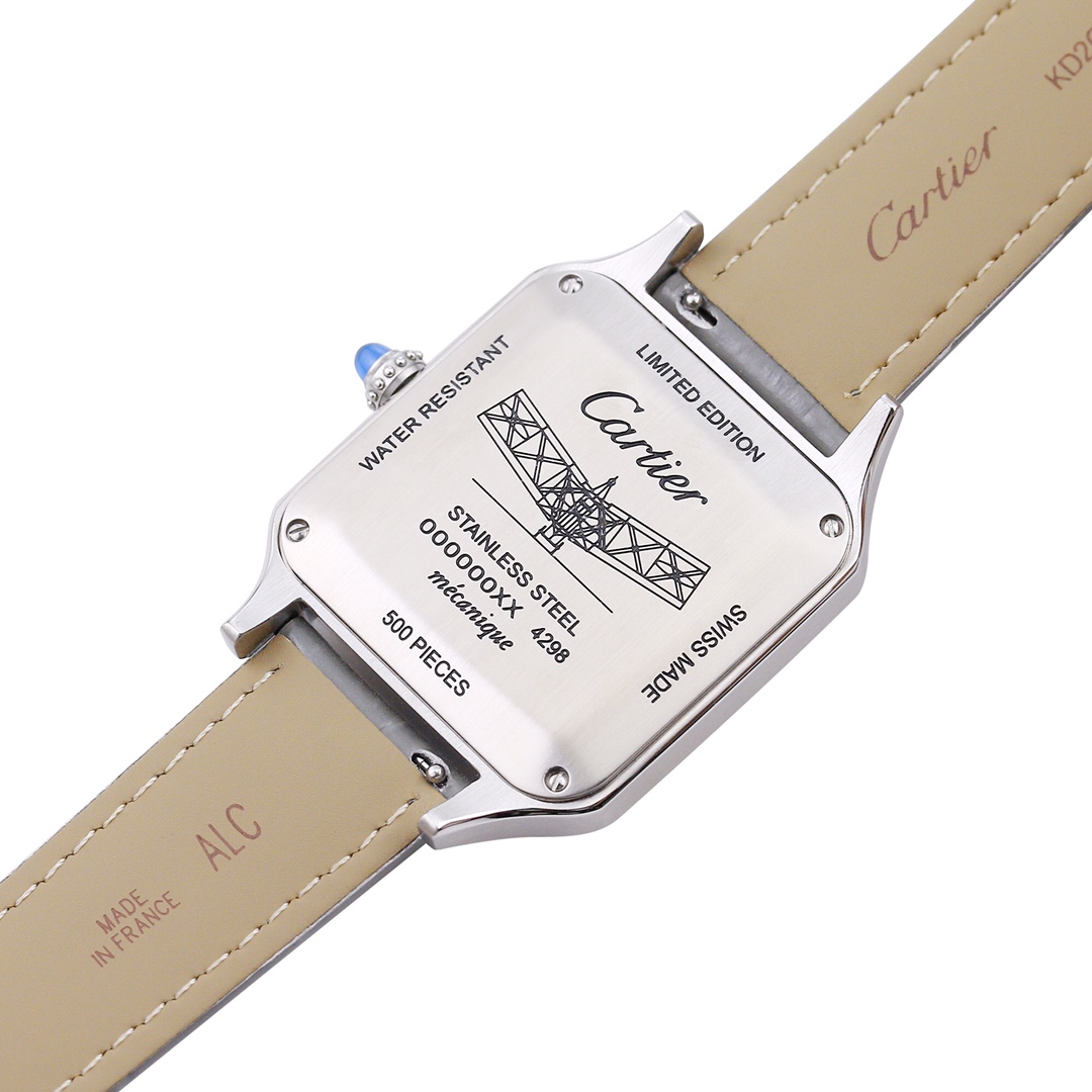 Cartier Santos-DUMONT Men's 49mm Couple's Watch - Gold Grey(1:1 replica) - Top club