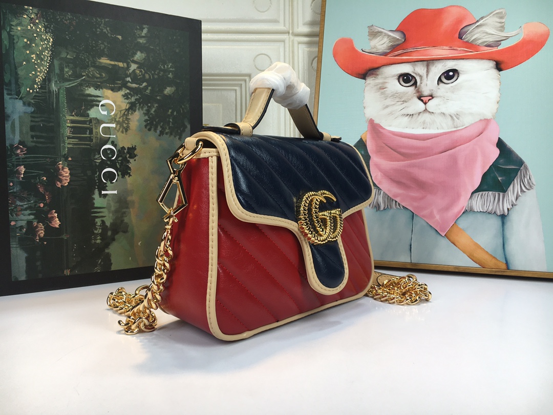 Replica Gucci Online Exclusive Marmont Mini Bag1:1High-quality replica