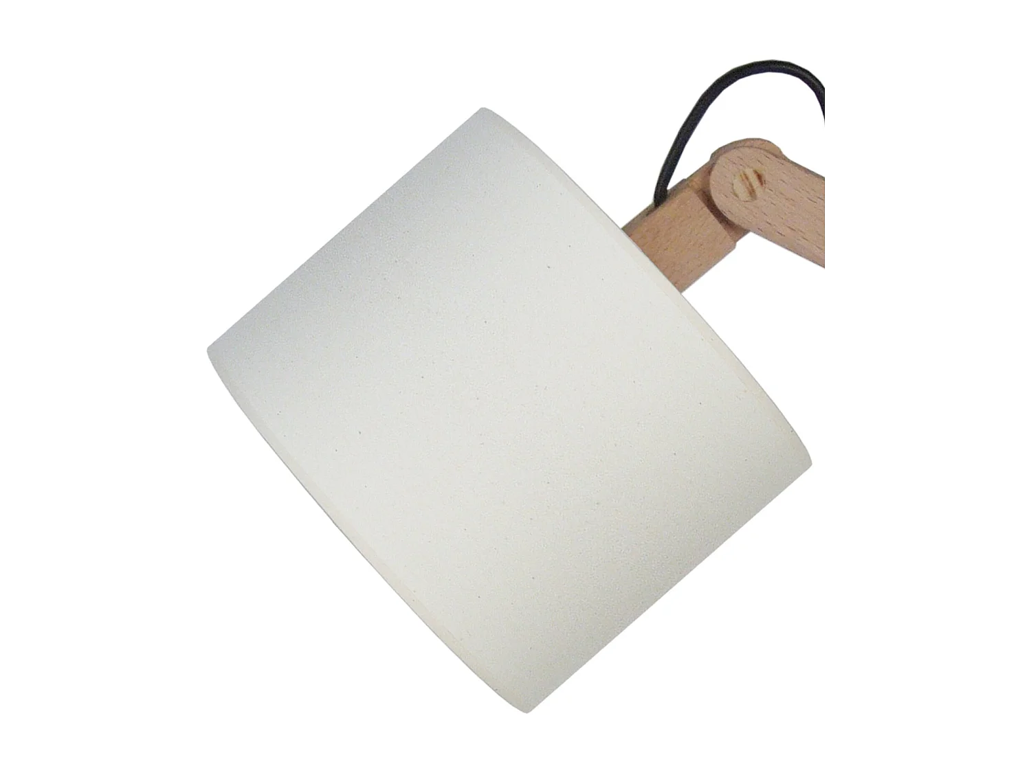 Lampe de Bureau TOSEL ,bois,Gris ,H45xD16xP16 cm