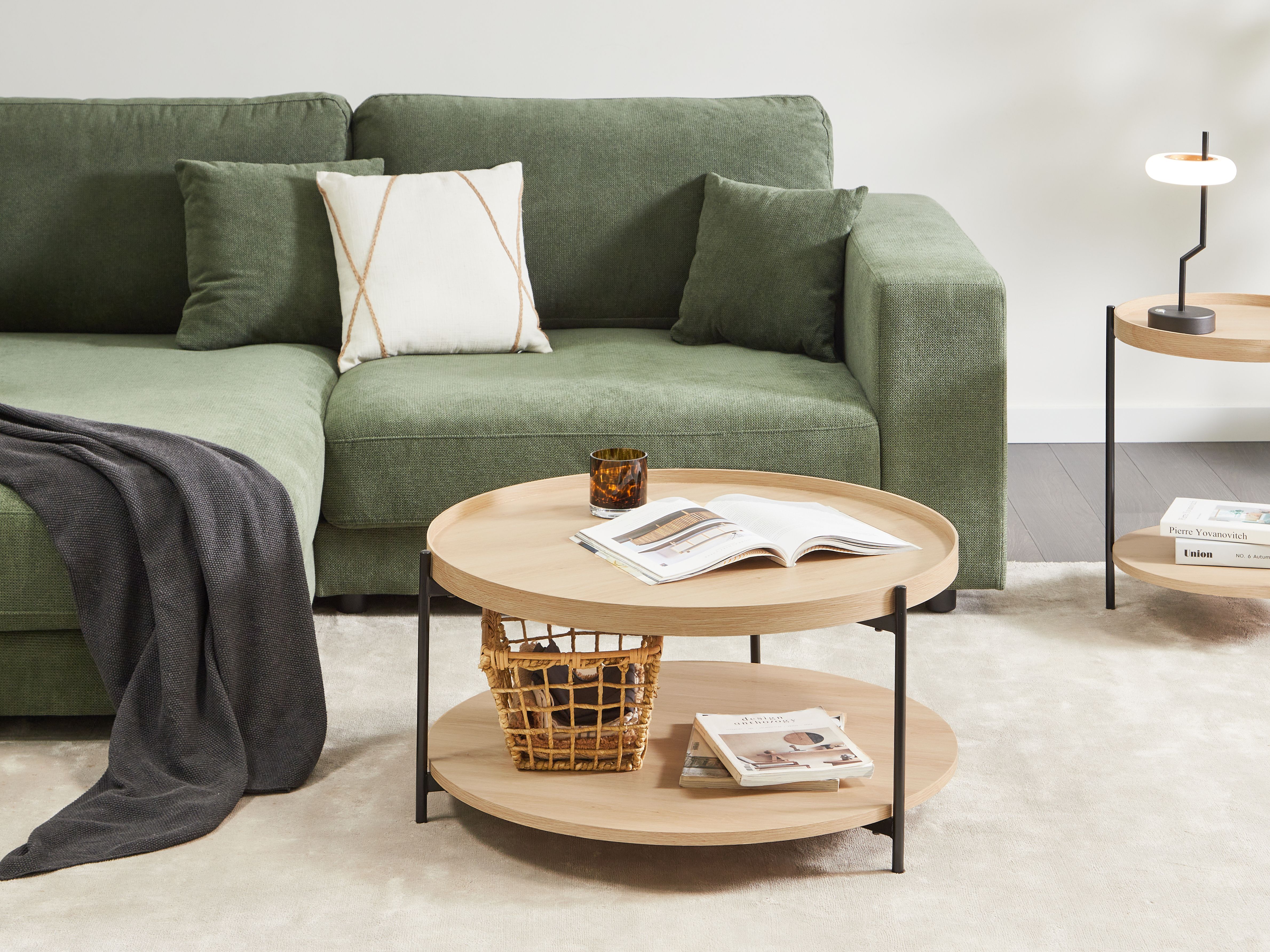 Coffee Table LANDER Light Brown